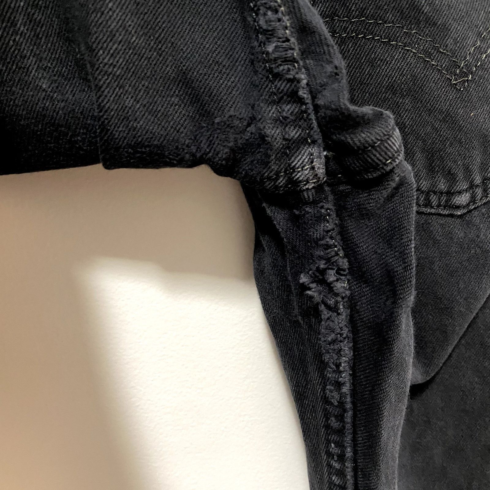 Levi's × Vintage Vintage Levi's 501 Black Denim Jeans Made In USA Punk Grunge Size US 26 / EU 42 - 10 Thumbnail