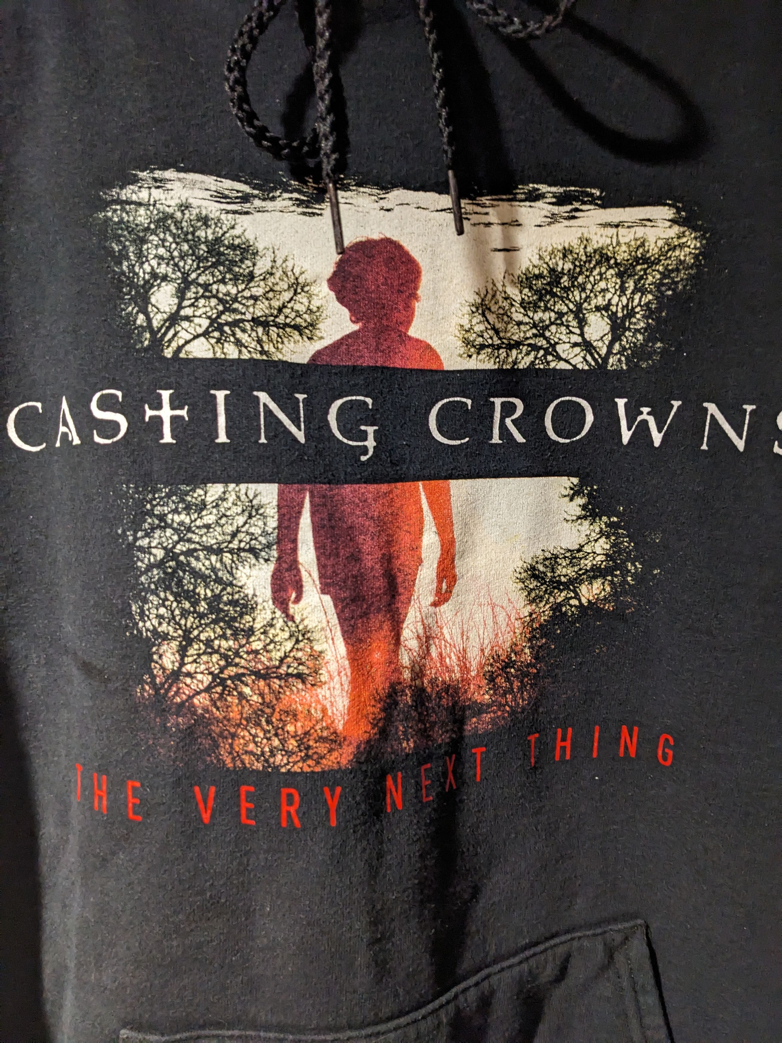 Band Tees × Hanes × Vintage Vintage Casting Crowns The Very Next Thing Tour Hoodie Size US M / EU 48-50 / 2 - 2 Thumbnail