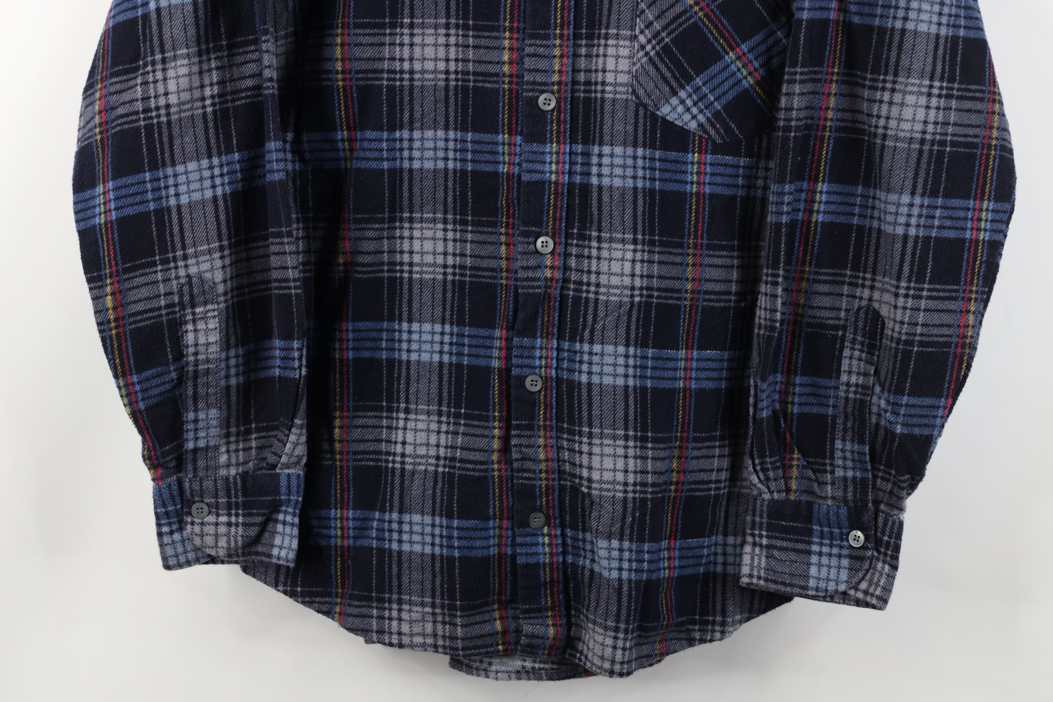 Vintage Vintage 90s Streetwear Collared Button Shirt Rainbow Plaid Size US S / EU 44-46 / 1 - 3 Thumbnail