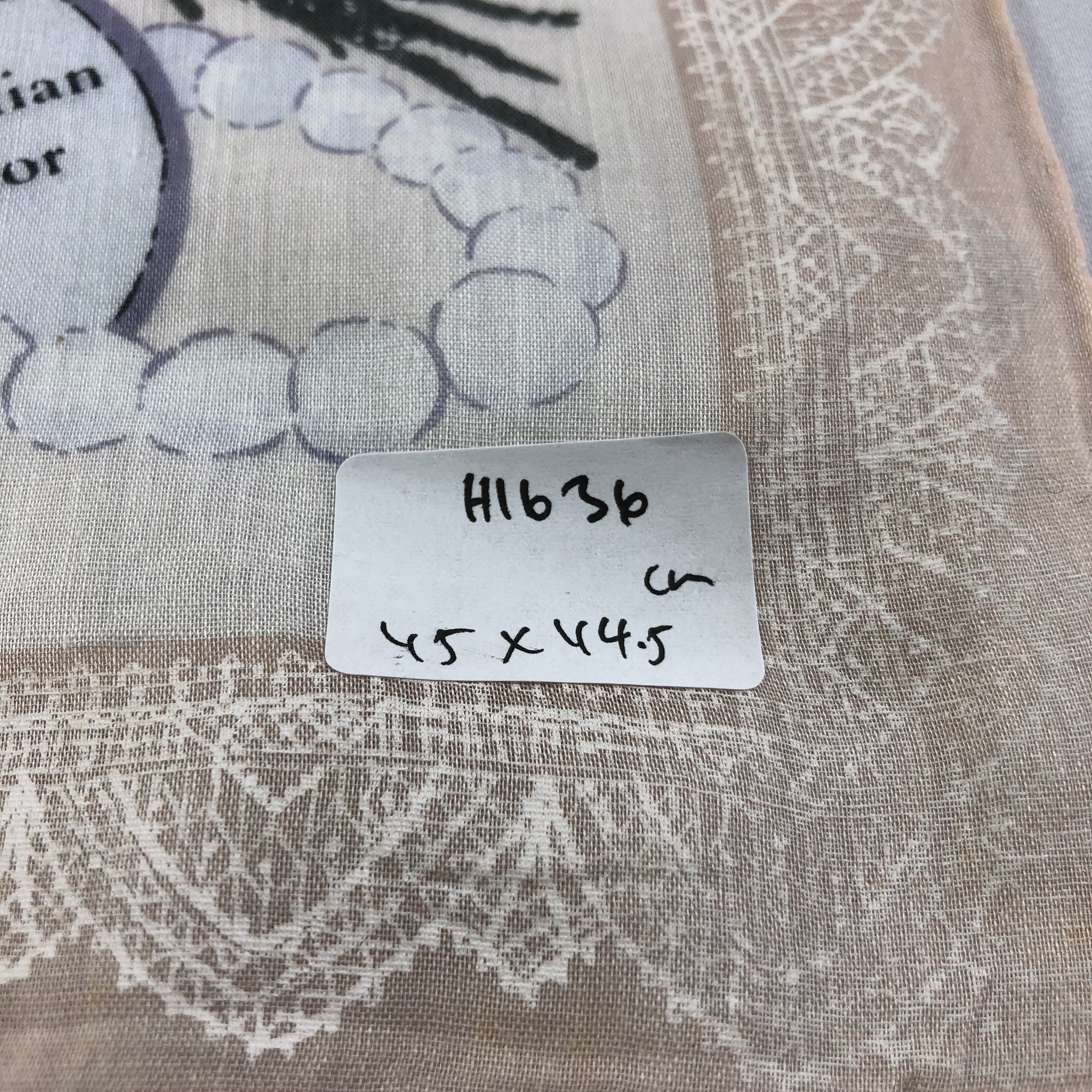 Christian Dior Monsieur Christian Dior Handkerchief Neckerchief Bandana H1636 Size ONE SIZE - 12 Thumbnail