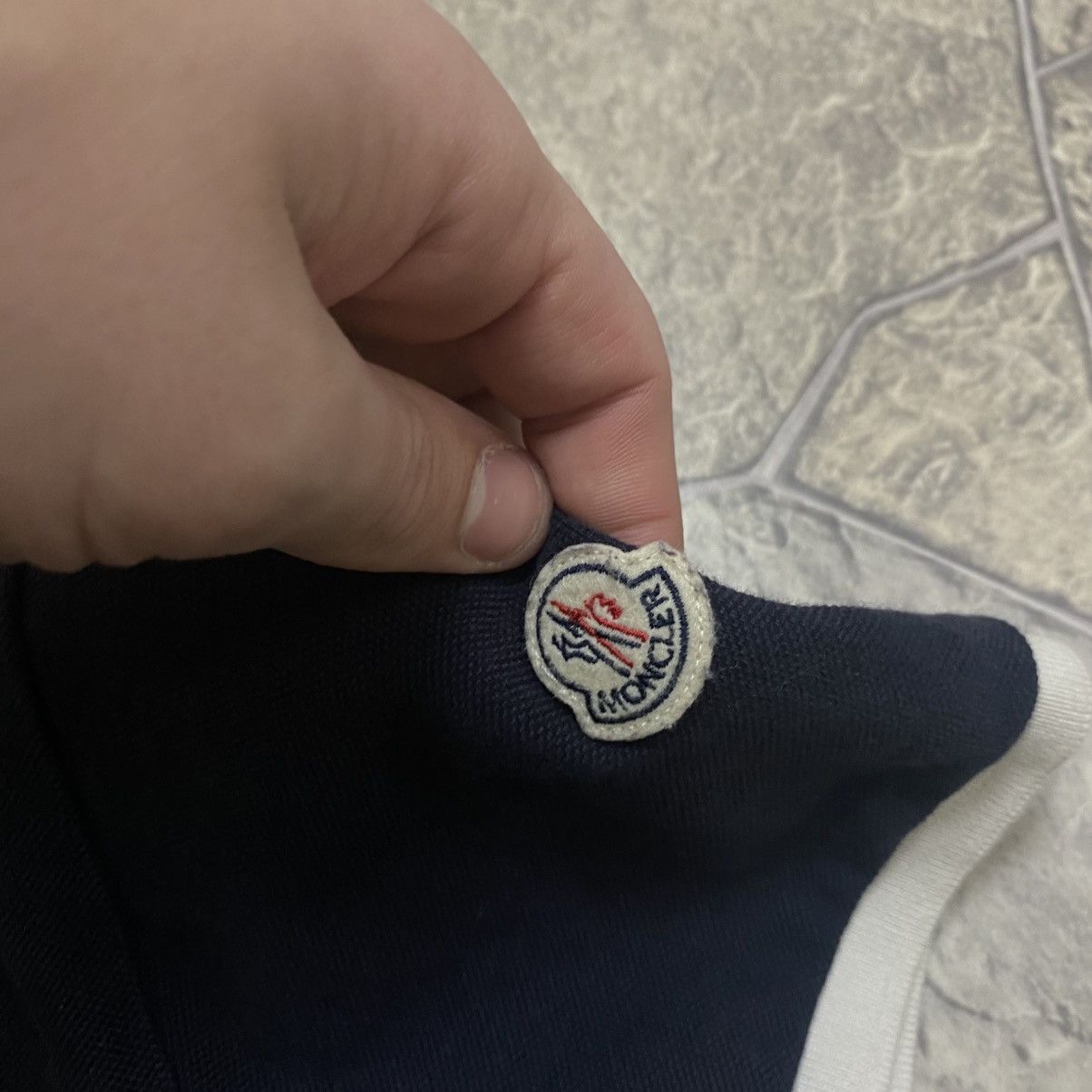 Moncler Moncler Polo T-Shirt Size US XL / EU 56 / 4 - 5 Thumbnail