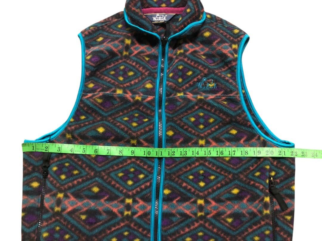 Woolrich Woolen Mills Vintage Woolrich Fleece Polartec Vest Native Design Size US M / EU 48-50 / 2 - 18 Thumbnail