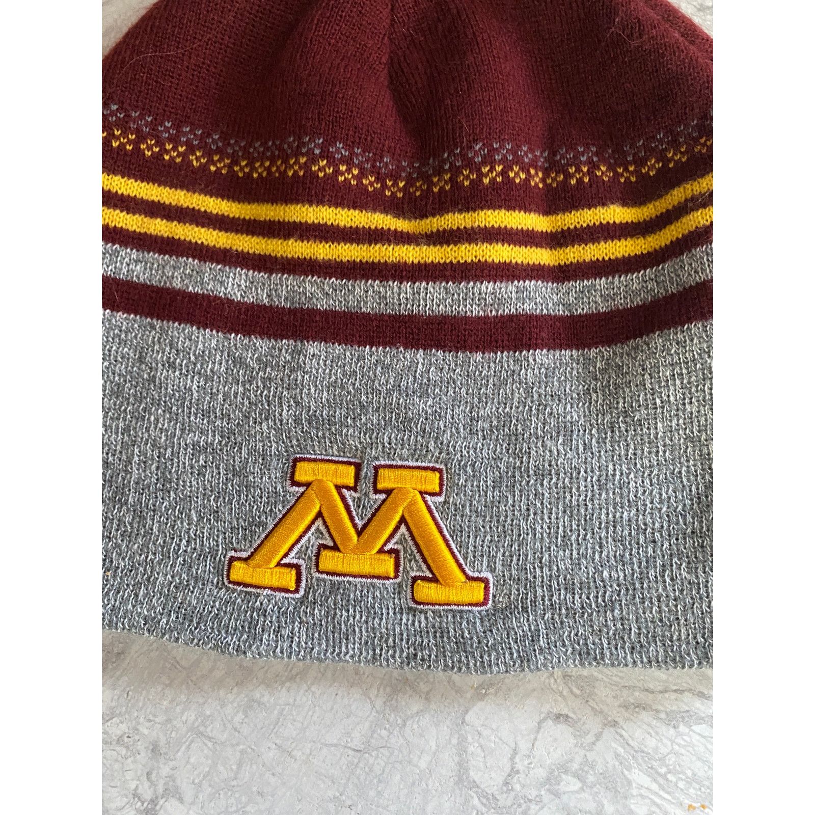 NCAA University of Minnesota Gophers Winter Hat/Skull Cap Size ONE SIZE - 3 Thumbnail