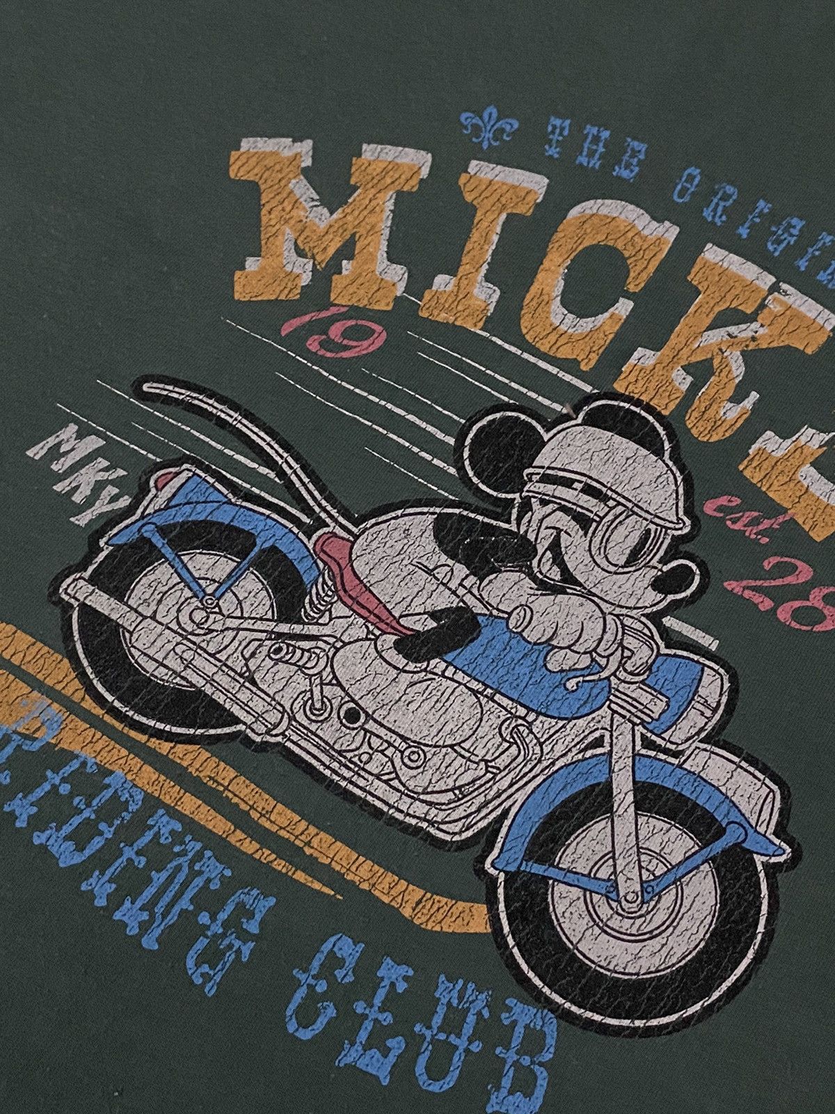 Japanese Brand × Mickey Mouse MICKEY MOUSE RIDING CLUB TSHIRT Size US M / EU 48-50 / 2 - 4 Thumbnail