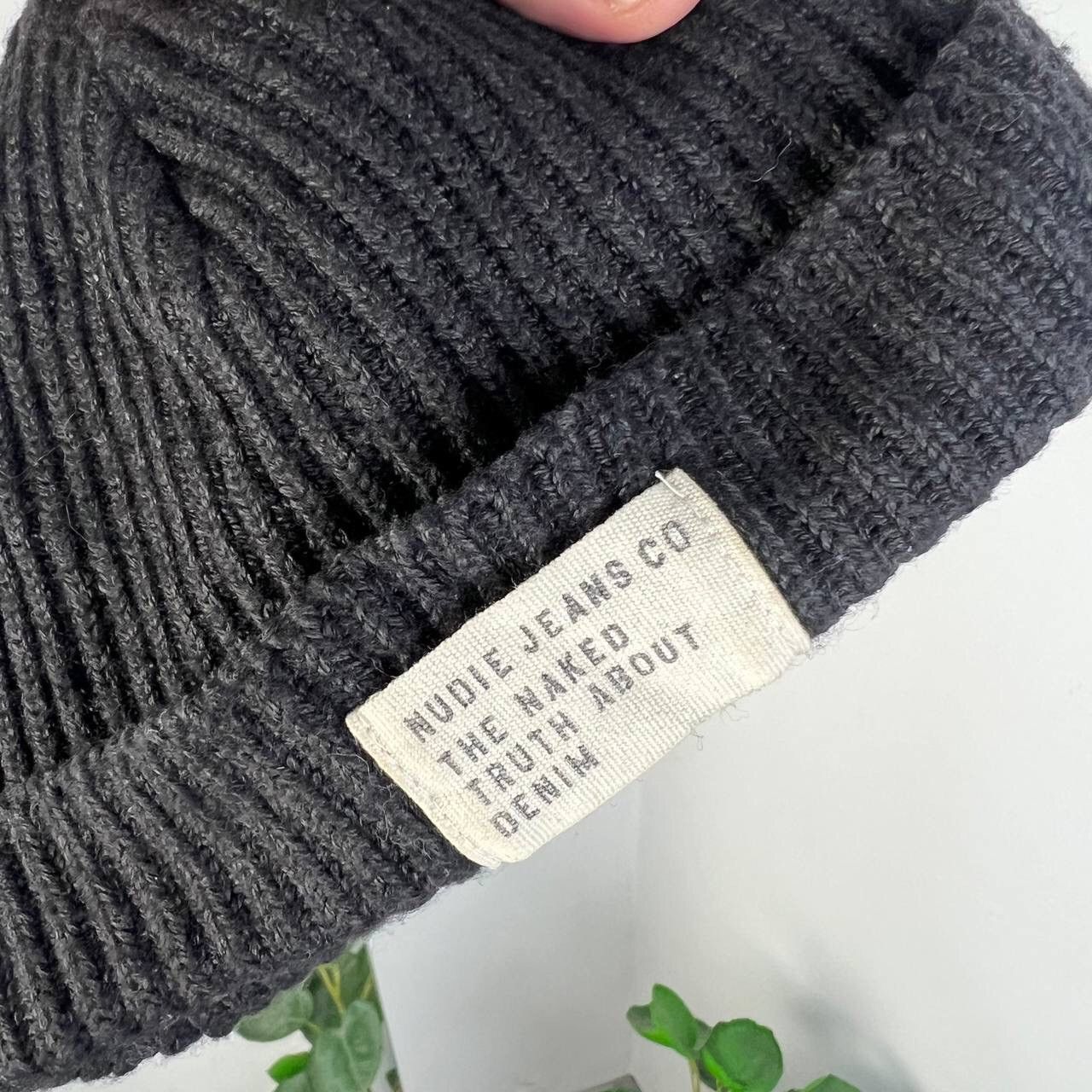 Nudie Jeans Nudie Jeans Co Hat Beanie The Naked Truth About Denim Size ONE SIZE - 3 Thumbnail
