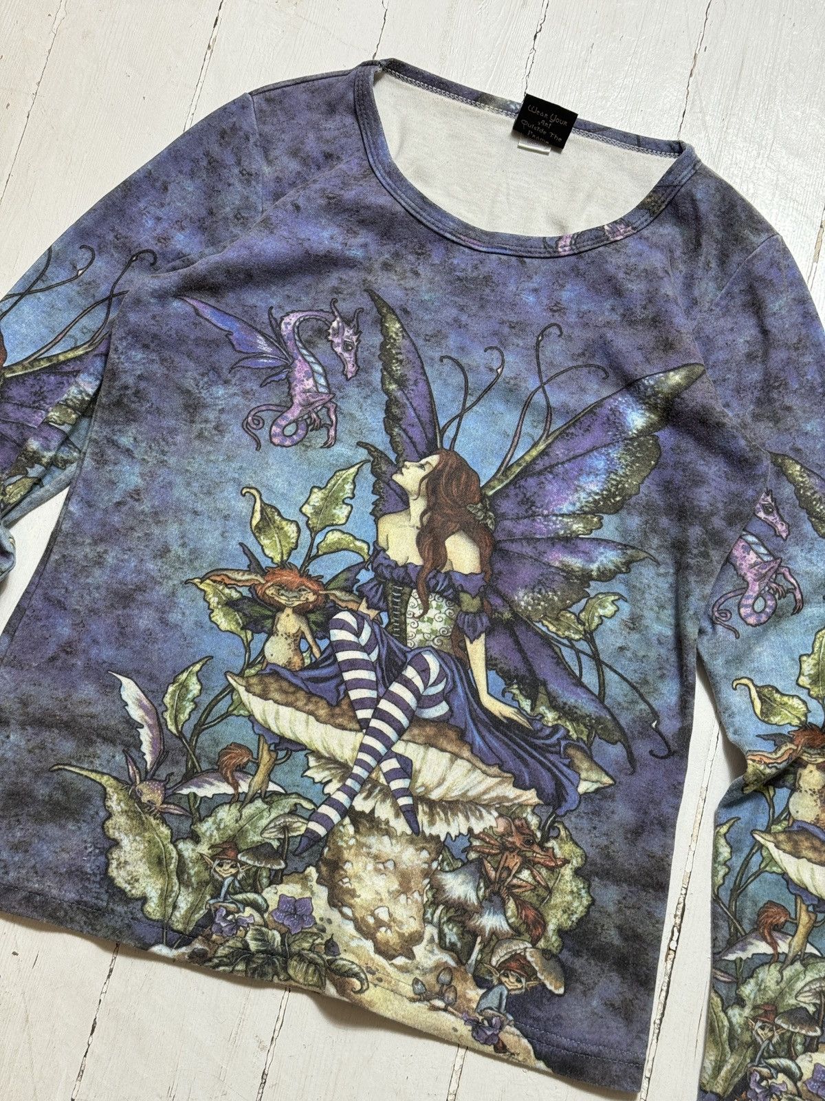 Other VINTAGE FAIRY STYLE 🧚🏼 2000s LONG SLEEVE Size S / US 4 / IT 40 - 4 Thumbnail