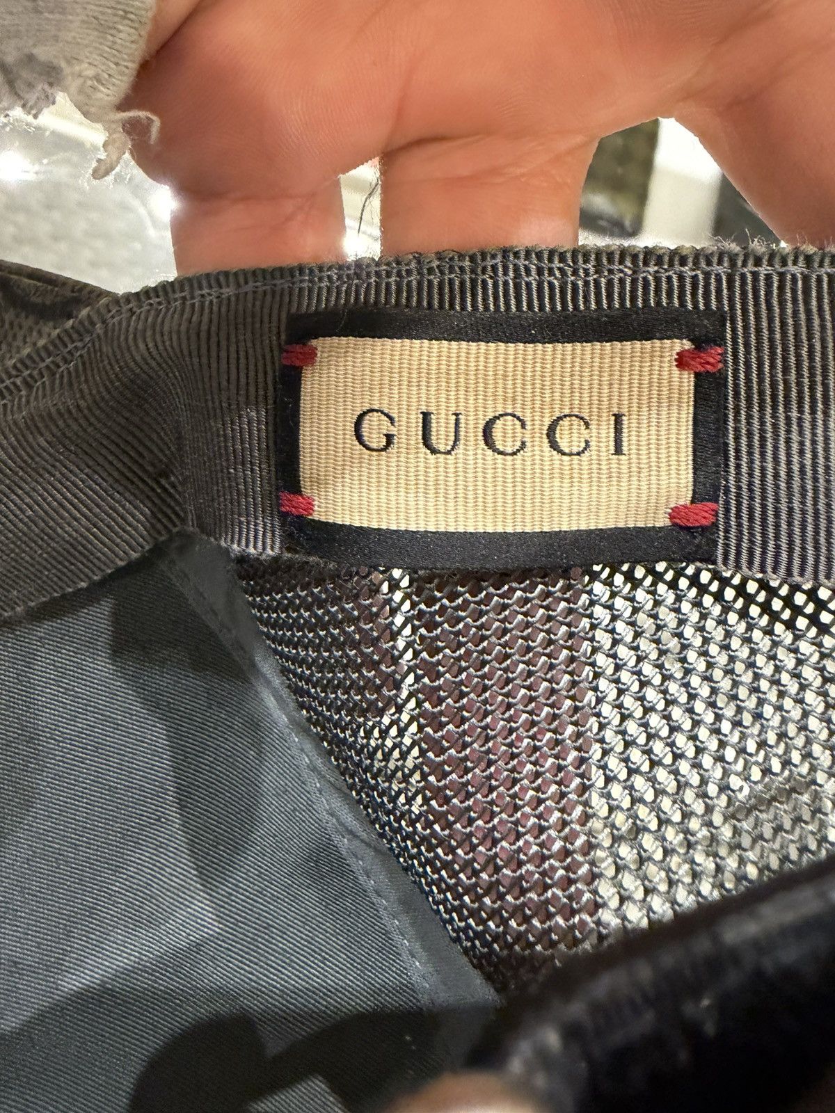 Gucci Gucci GG Supreme Monogram Baseball Cap Size ONE SIZE - 3 Thumbnail