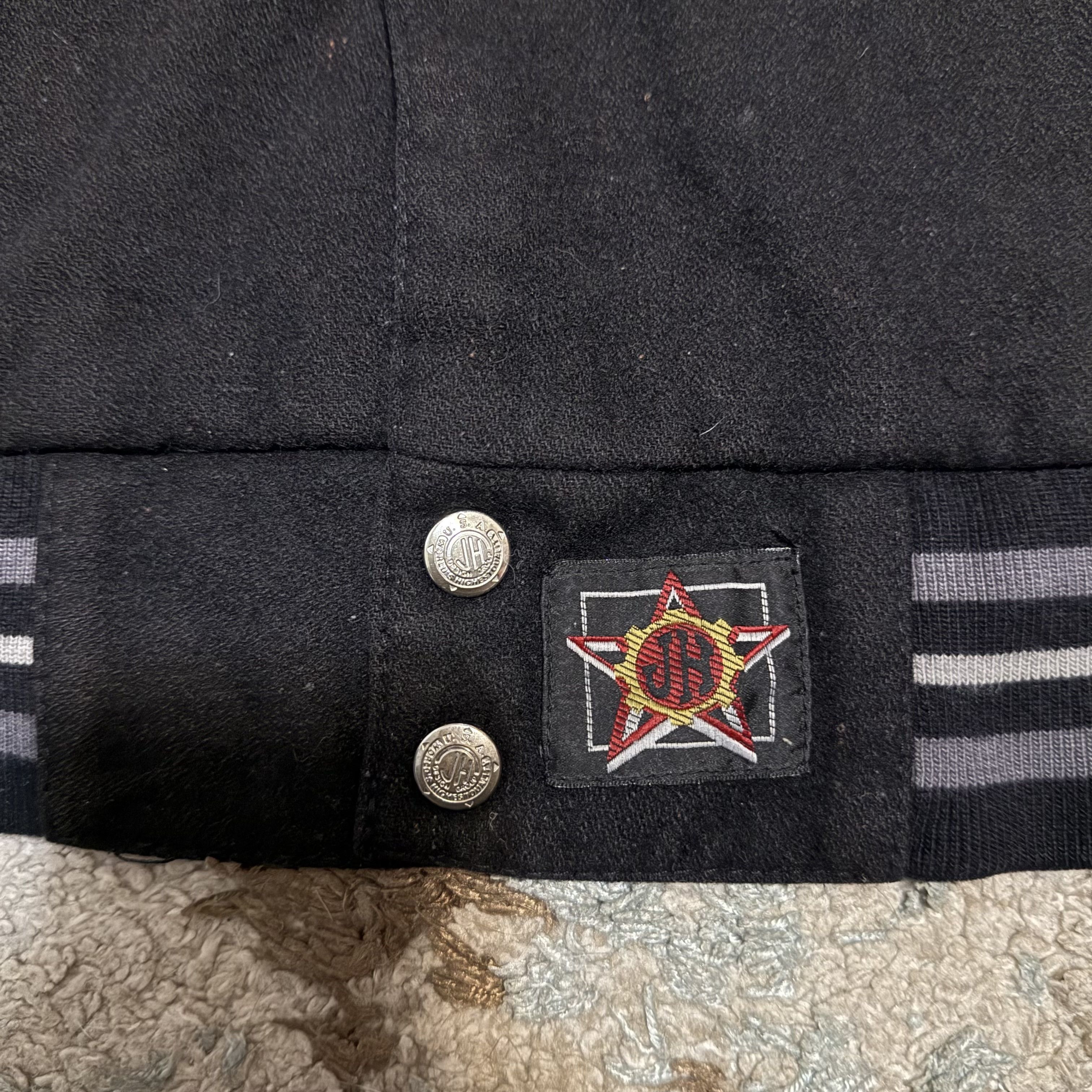 JH Design Vintage Scarface JH Designer Racing Jacket 6XL (Fits 3XL) Size US XXL / EU 58 / 5 - 5 Thumbnail