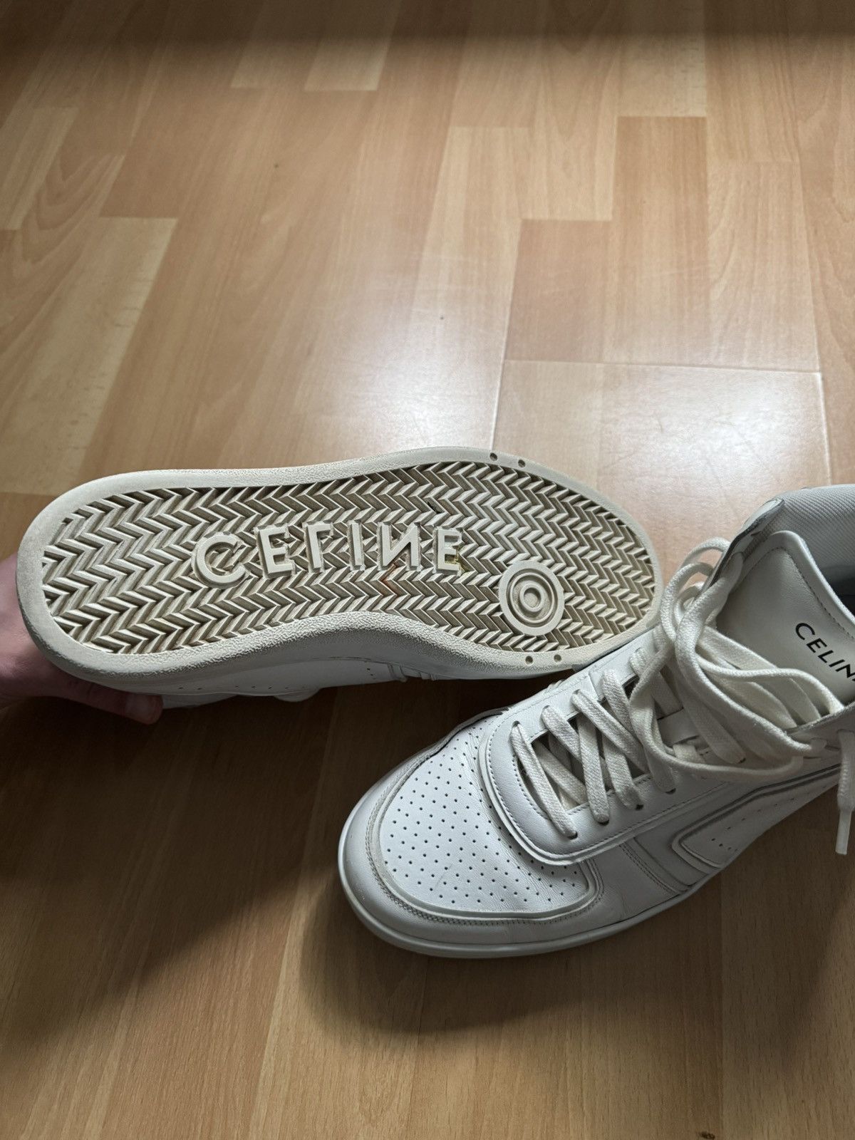 Celine Celine CT-01 Z Trainer High-Top Sneaker Hedi Slimane Size US 10 / EU 43 - 8 Thumbnail