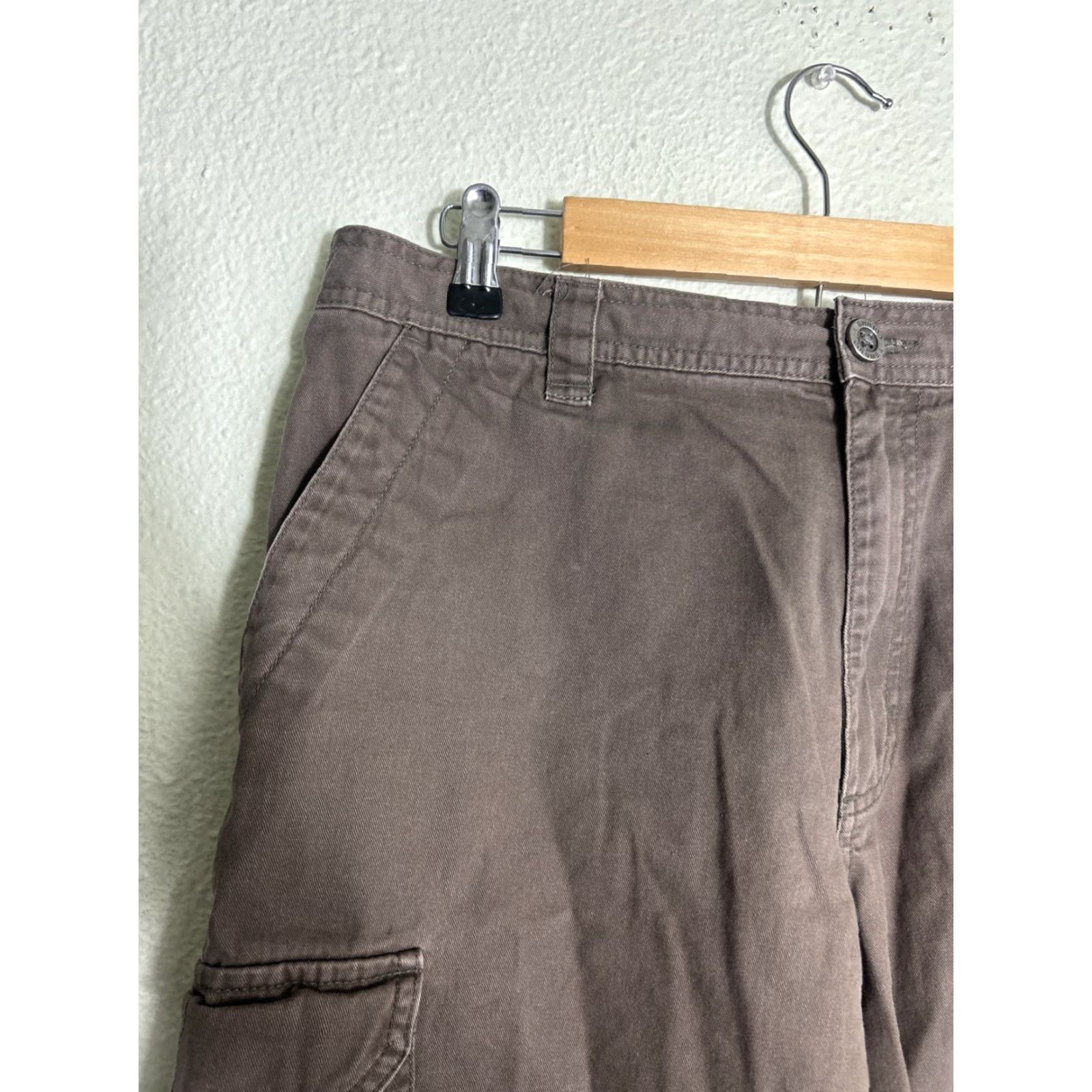 Vintage VINTAGE Columbia Cargo Short Mens 34 Brown Twill Brownsmead II 1390261 Brown Size US 34 / EU 50 - 3 Thumbnail
