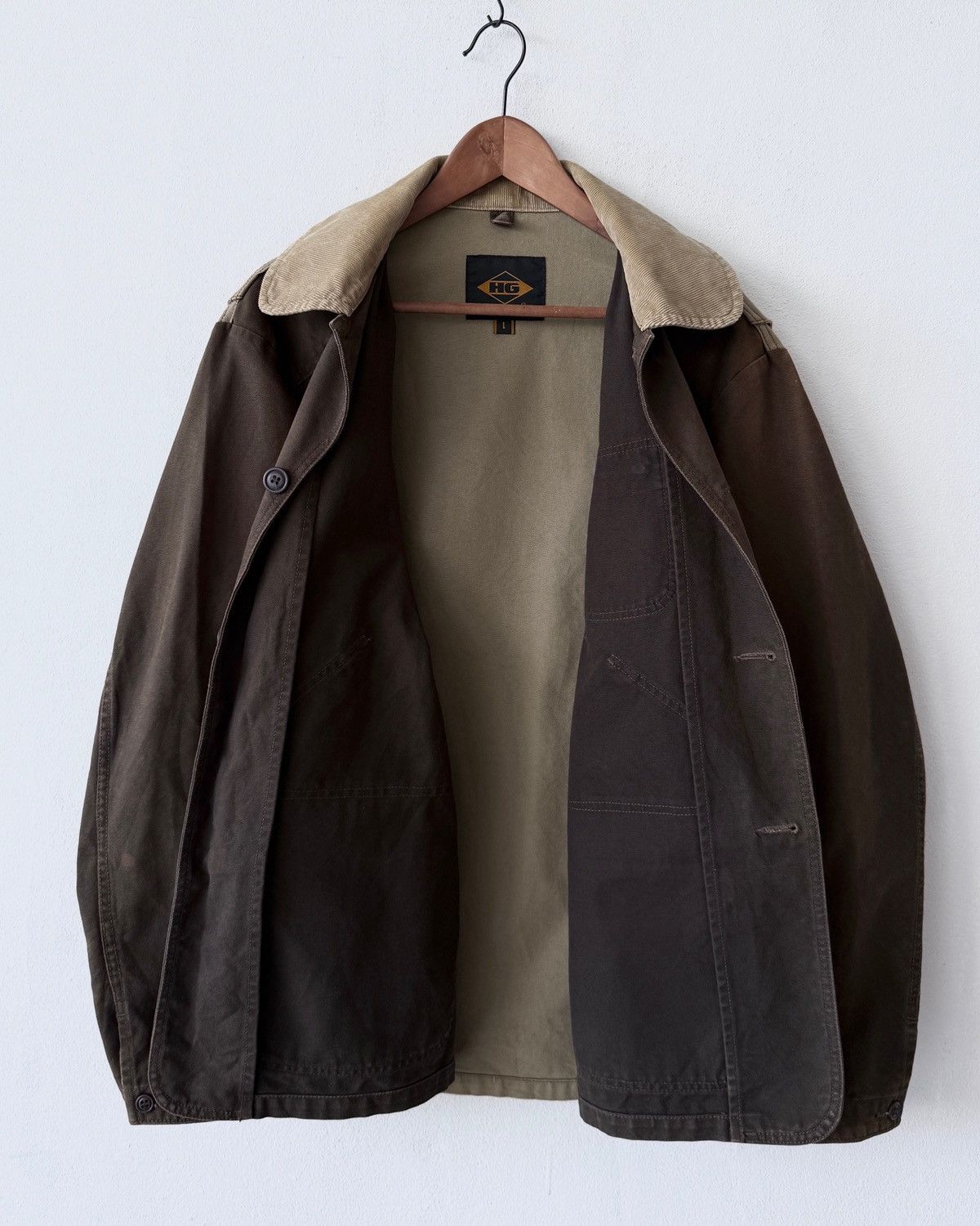 Hysteric Glamour HYSTERIC GLAMOUR VINTAGE CANVAS HUNTING JACKET Size US L / EU 52-54 / 3 - 6 Thumbnail