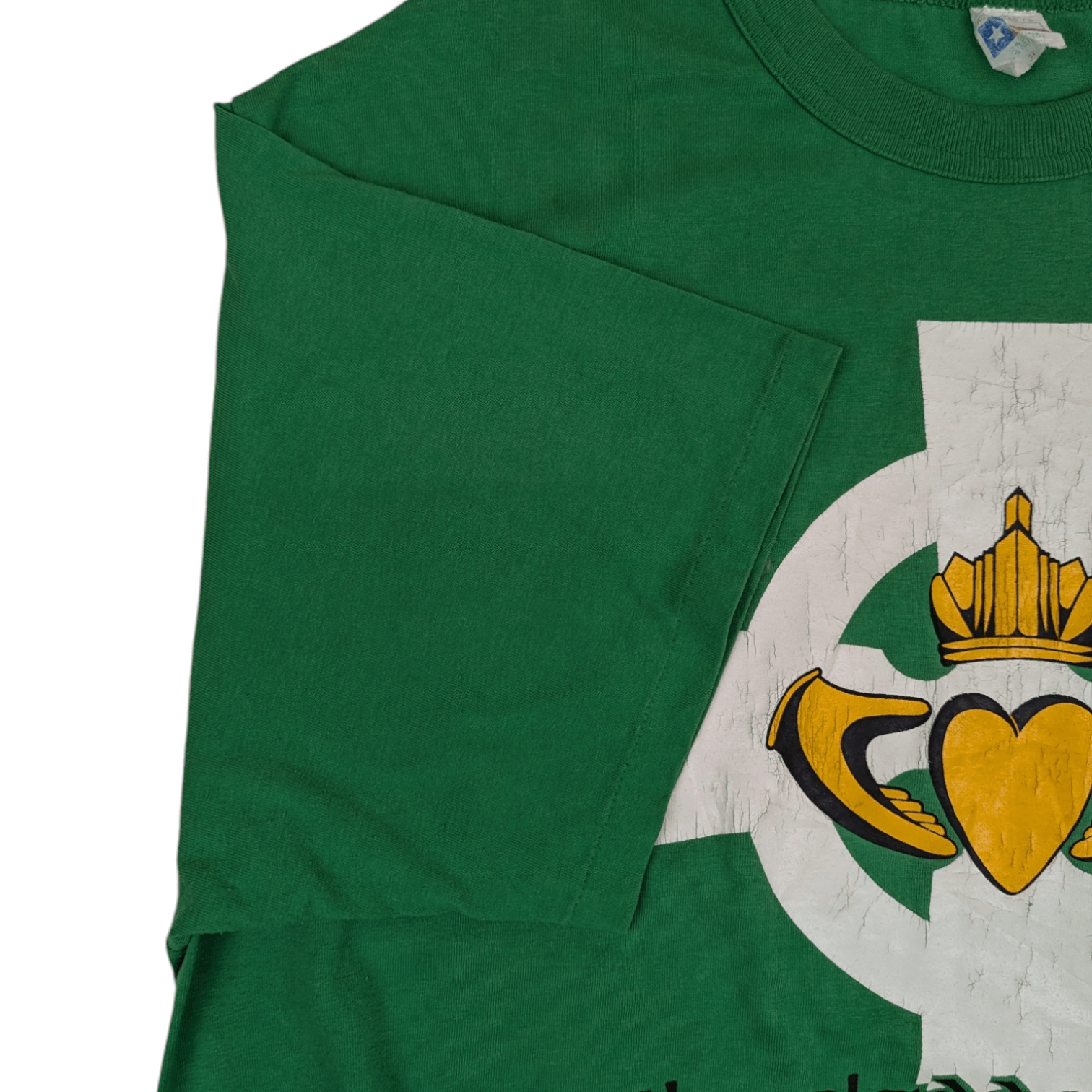 Vintage Vintage 90's THE CLADDAGH RING T-Shirt Single Stitches Size US XXL / EU 58 / 5 - 7 Thumbnail