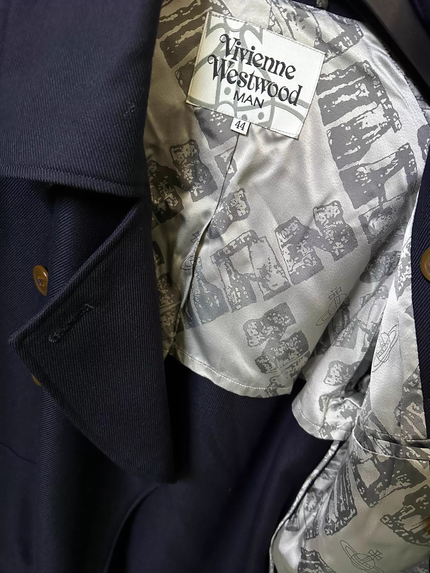 Vivienne Westwood Vivienne Westwood 90s DB 100% Melton Wool M-38 Jacket Size US S / EU 44-46 / 1 - 4 Thumbnail