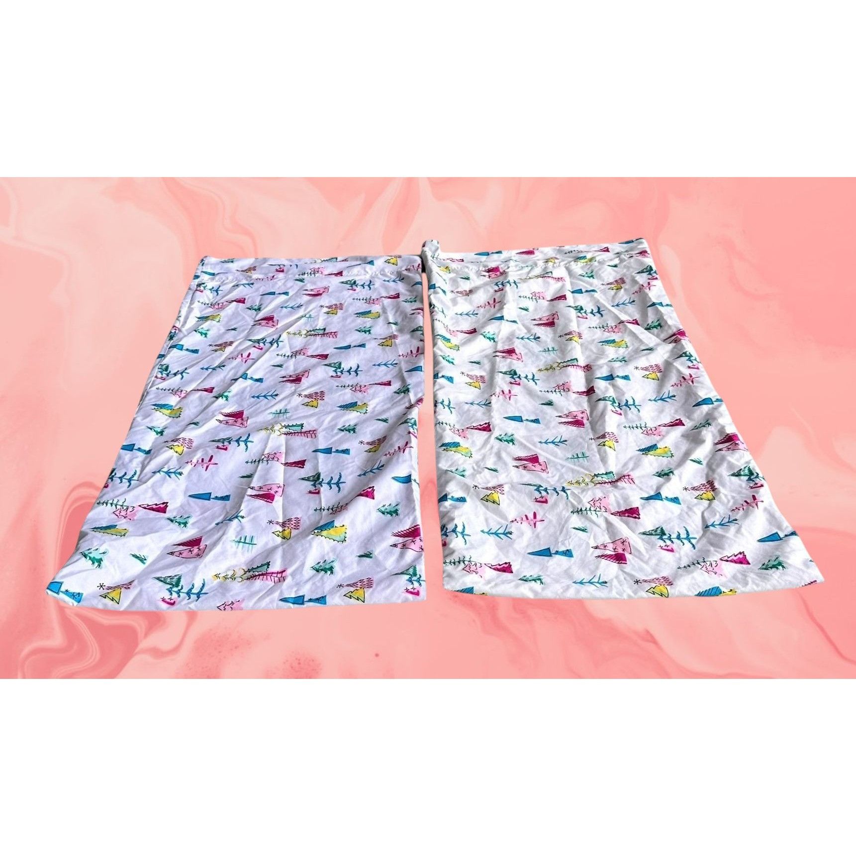 Other Modern Southern Home Christmas Tree Pillowcases King White 1 Size ONE SIZE - 4 Thumbnail