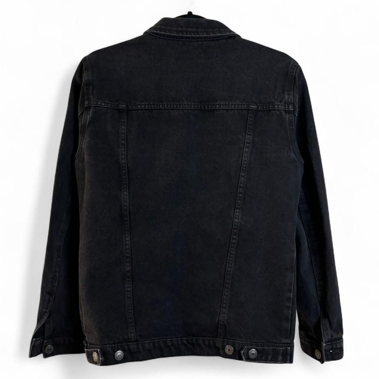 Other Faded Black Button-Up Denim Jacket Size US S / EU 44-46 / 1 - 6 Thumbnail