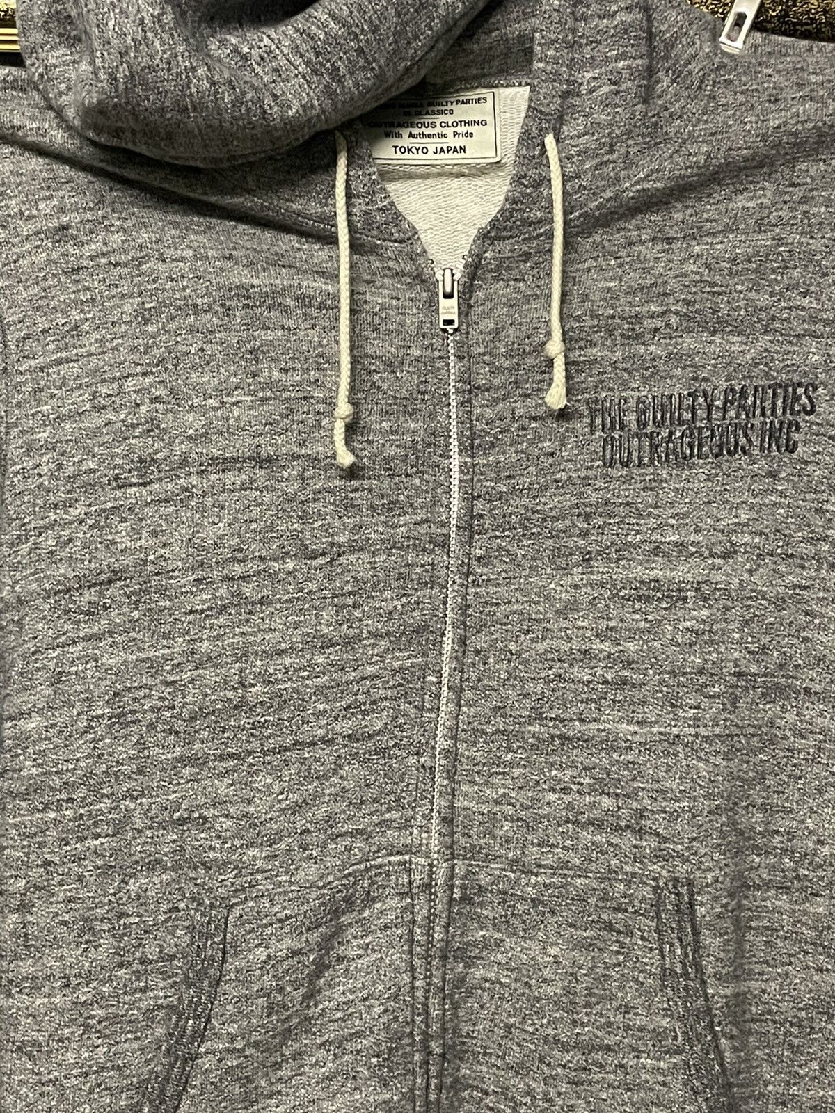 Wacko Maria Vintage Designer Wacko Maria The Guilty Parties Skull Hoodie Size US M / EU 48-50 / 2 - 10 Thumbnail