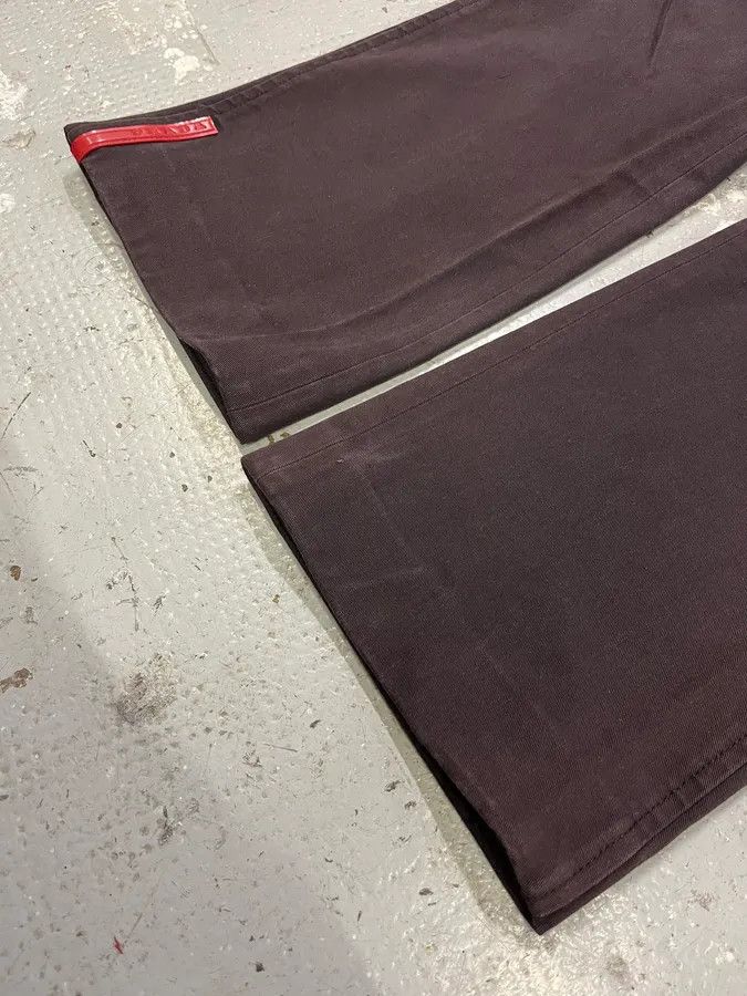 Prada 2000s Prada Linea Rossa Sport Brown Pants Size US 30 / EU 46 - 7 Thumbnail