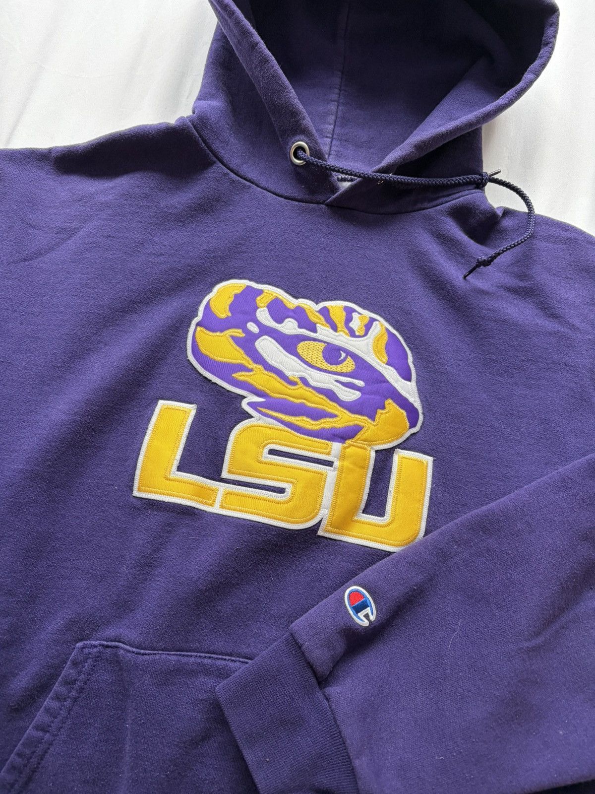 Vintage LSU Hoodie University Medium Size US M / EU 48-50 / 2 - 1 Thumbnail