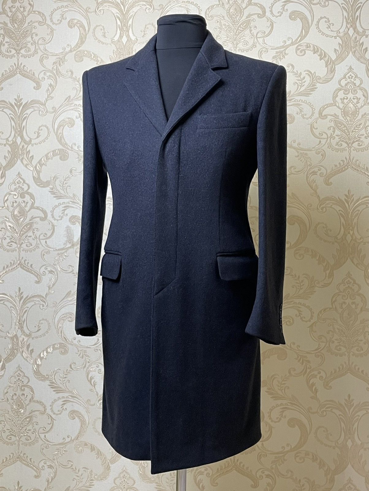 Moschino Vintage Moschino Jeans Wool Coat Size US S / EU 44-46 / 1 - 1 Thumbnail