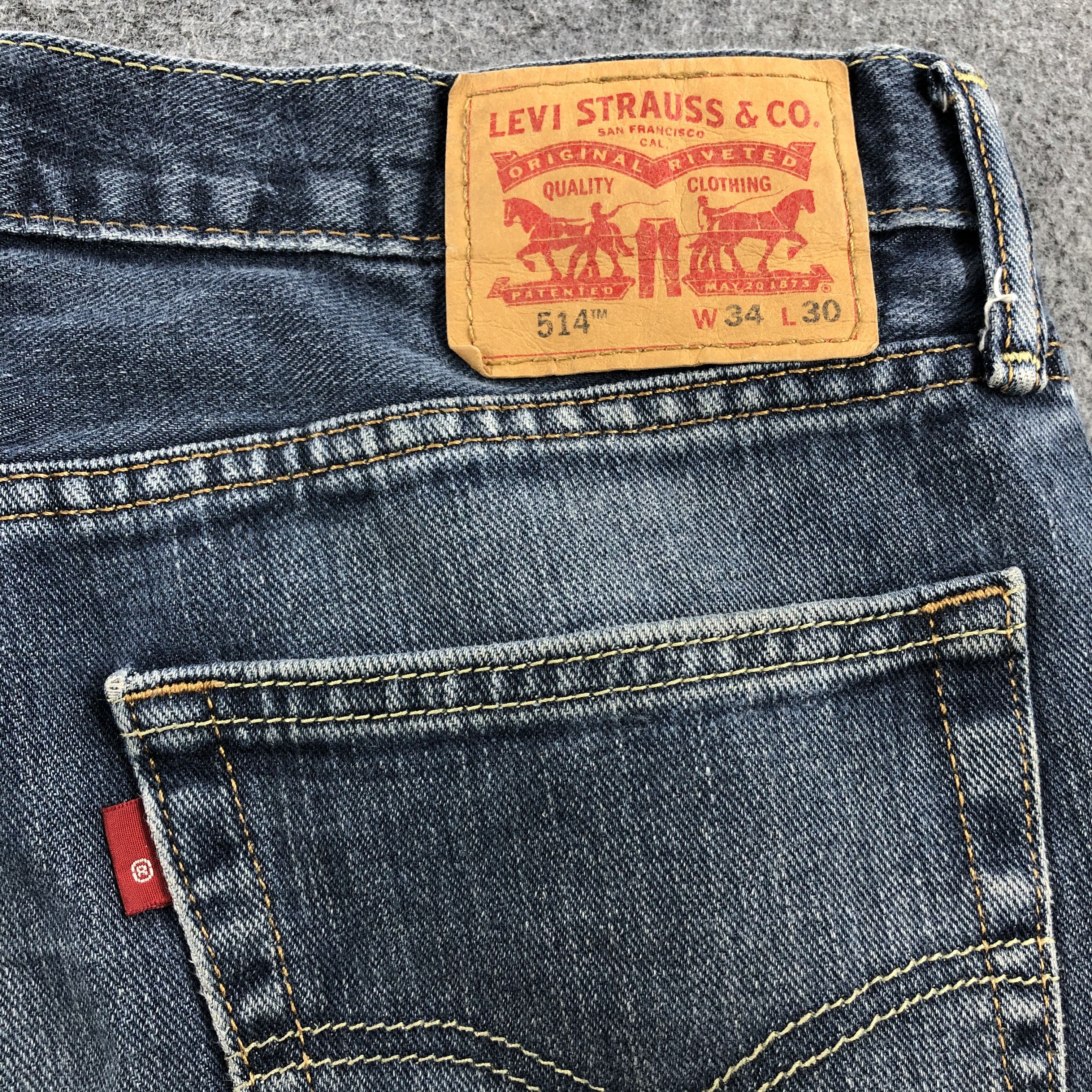 Levi's × Vintage Vintage Levis 514 Jeans-JM1271 Size US 35 - 5 Thumbnail