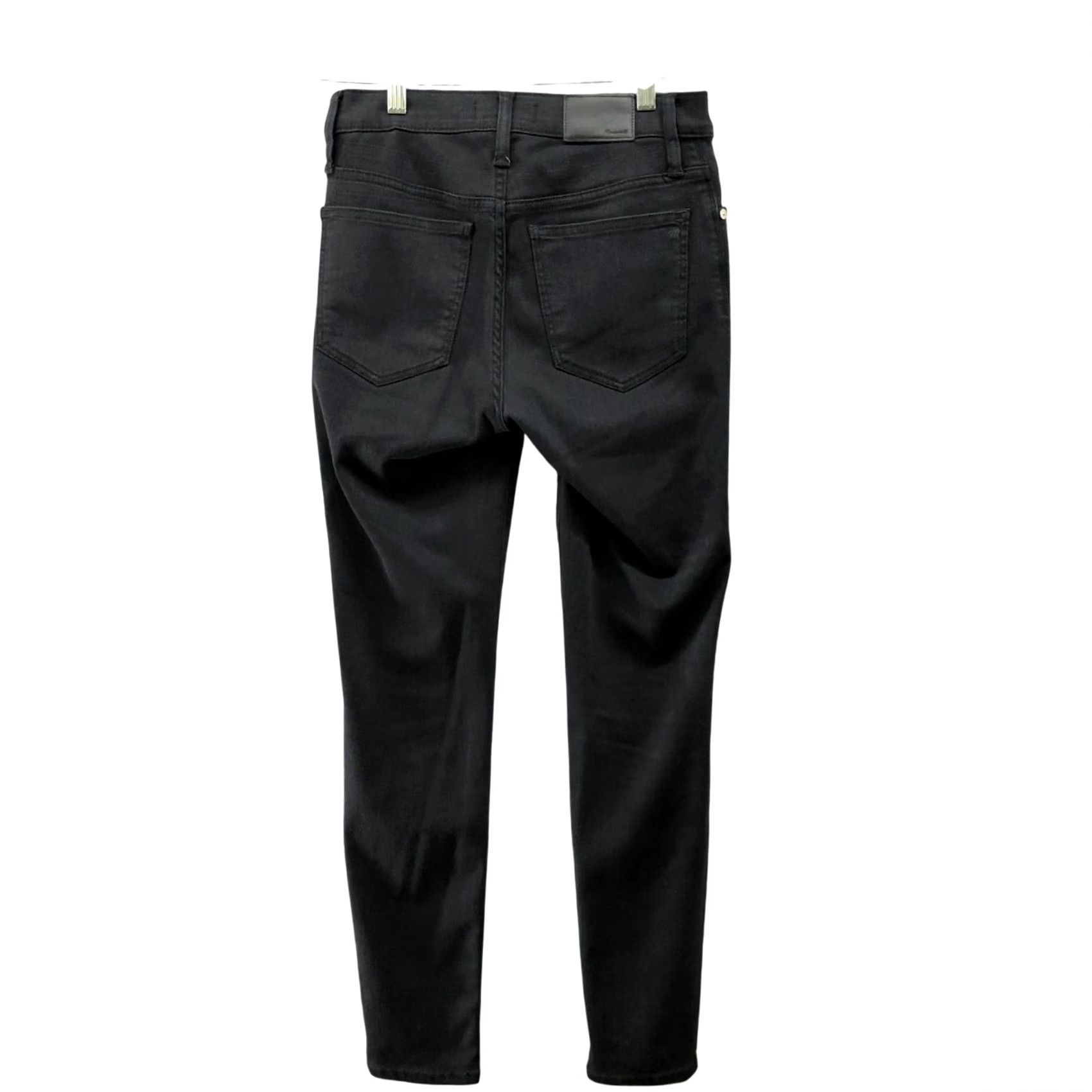 Madewell Madewell Jeans Womens 27 Black Skinny Stretch 9'' Mid Rise Denim 5-Pocket Day Size 27" / US 4 / IT 40 - 2 Thumbnail