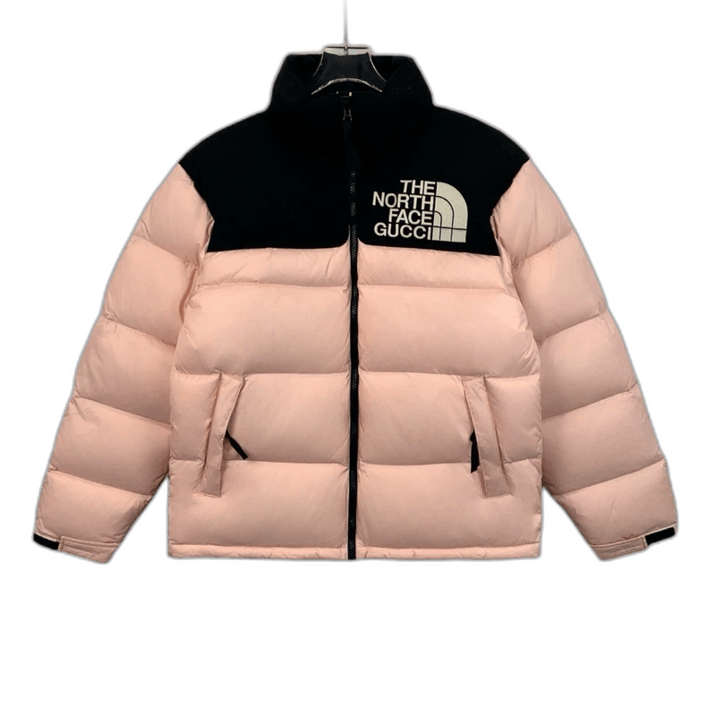 Gucci Gucci x The North Face collaboration pink logo letter  