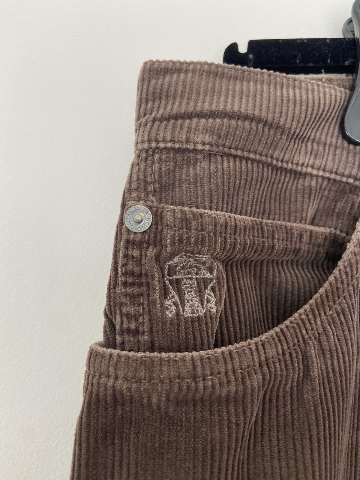 Brunello Cucinelli Brunello Cucinelli Corduroy Pants Size US 38 / EU 54 - 2 Thumbnail