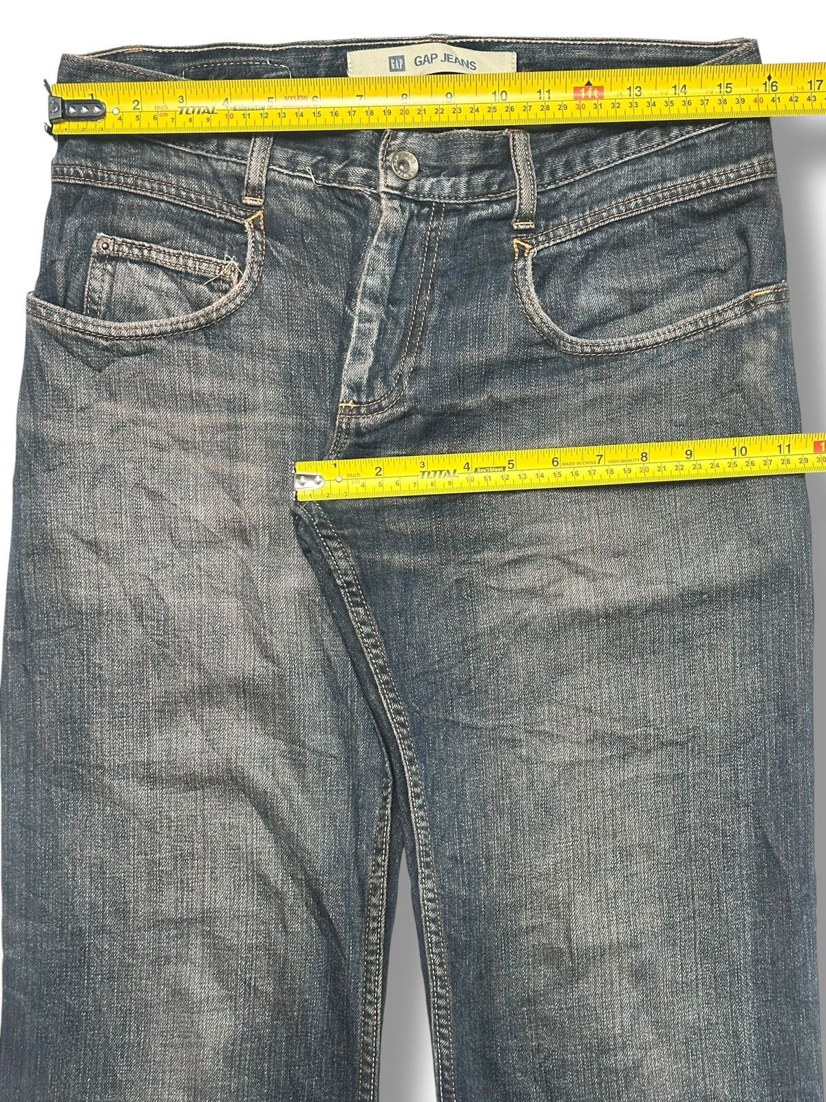 Gap Gap Vintage With Baggy Loose and Faded Rusted Wash Size US 32 / EU 48 - 16 Thumbnail
