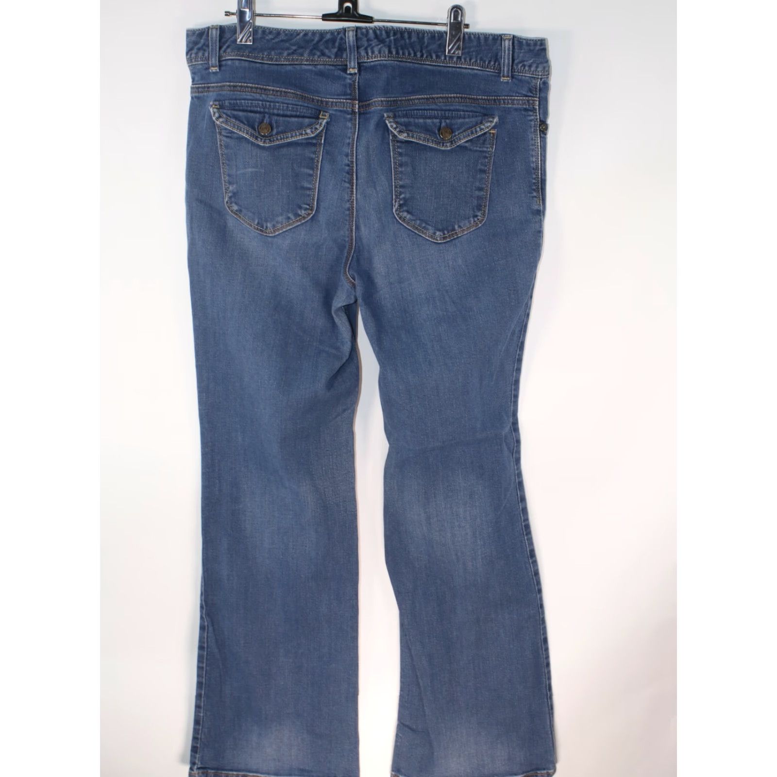 Izod Izod Modern Fit Boot Cut Denim Jeans Women's Size 14 Blue Medium Wash 36X29 Size 36" / US 14 / IT 50 - 5 Thumbnail