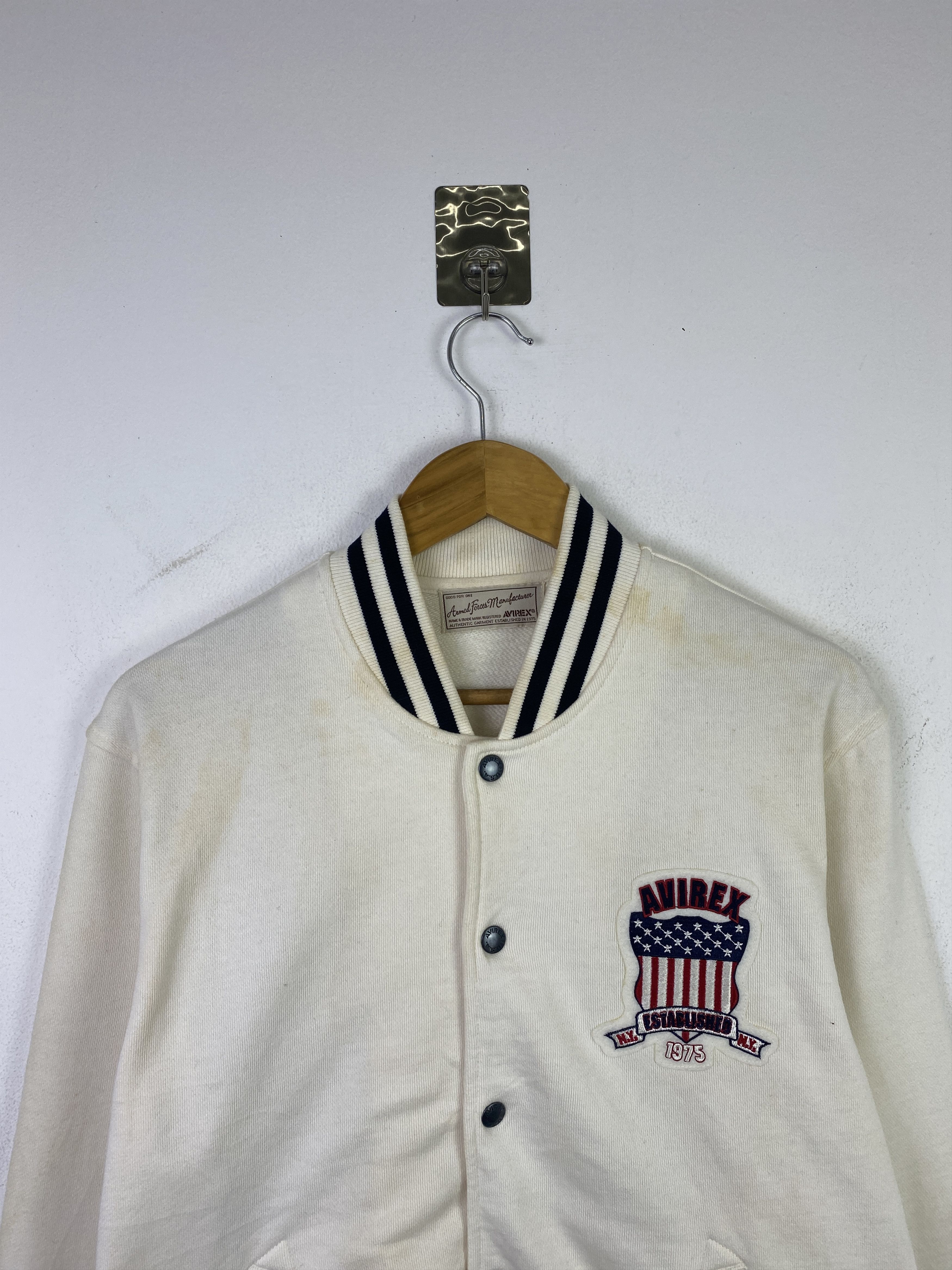 Avirex Vintage Avirex Embroidered Wording Button Up Jacket SH0391 Size US L / EU 52-54 / 3 - 4 Thumbnail