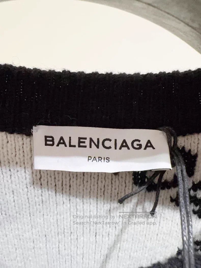 Balenciaga Balenciaga Danmaku Sweater Size XXS / US 00 / IT 34 - 2 Thumbnail