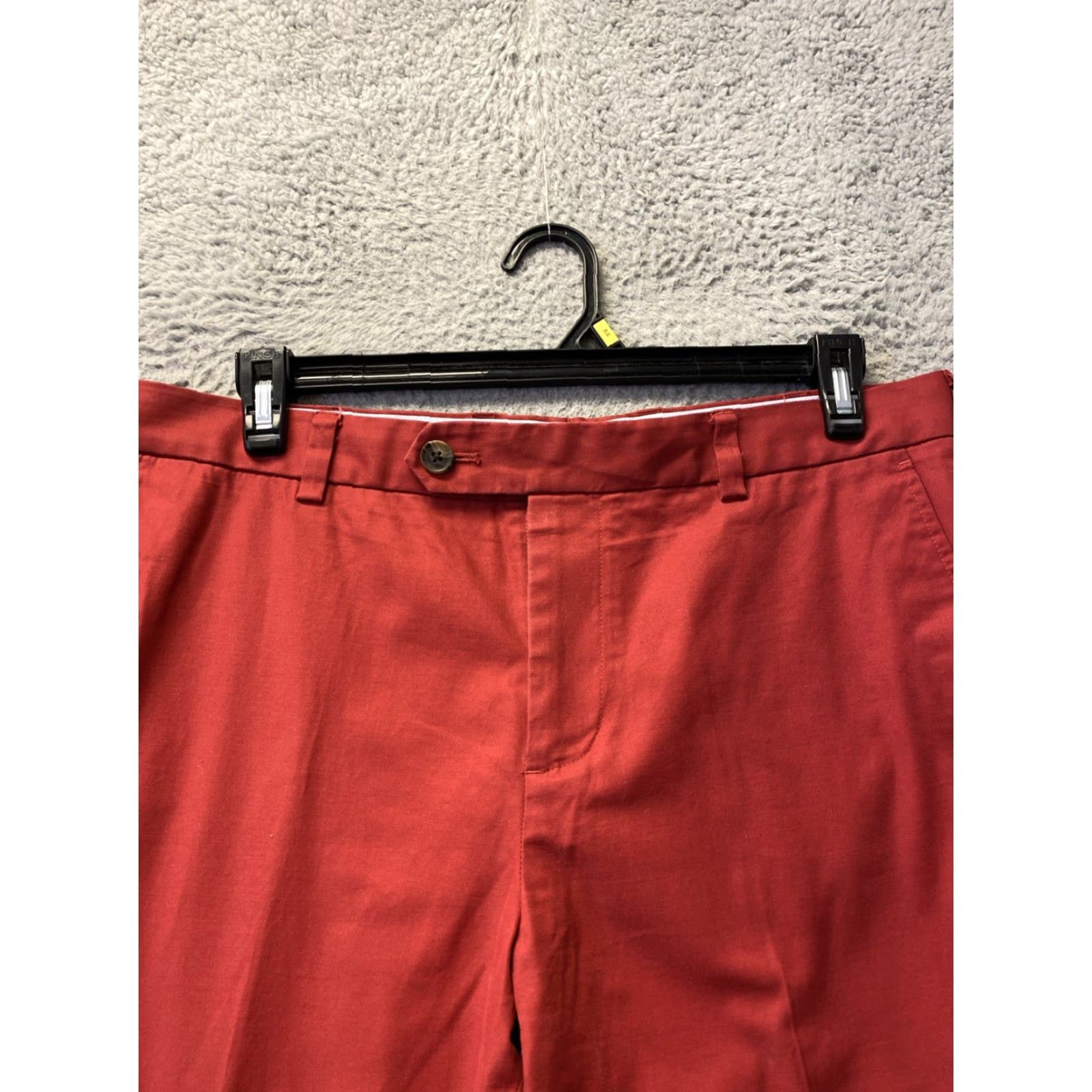 Brooks Brothers Brooks Brothers Pants Mens 36x34 Chino Dress Pants Red Wool Polyester Stretch Slim Straight Front Zipper 34 In Inseam Classic Regular Men Size US 36 / EU 52 - 2 Thumbnail