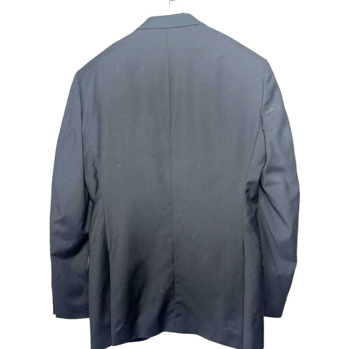 Jos. A. Bank Jos. A. Bank Blazer Mens 40 in Navy Blue 1905 Slim Two-Button Notch Lapel Wool Long Single-Breasted Jacket L Big & Tall Size 42R - 5 Thumbnail