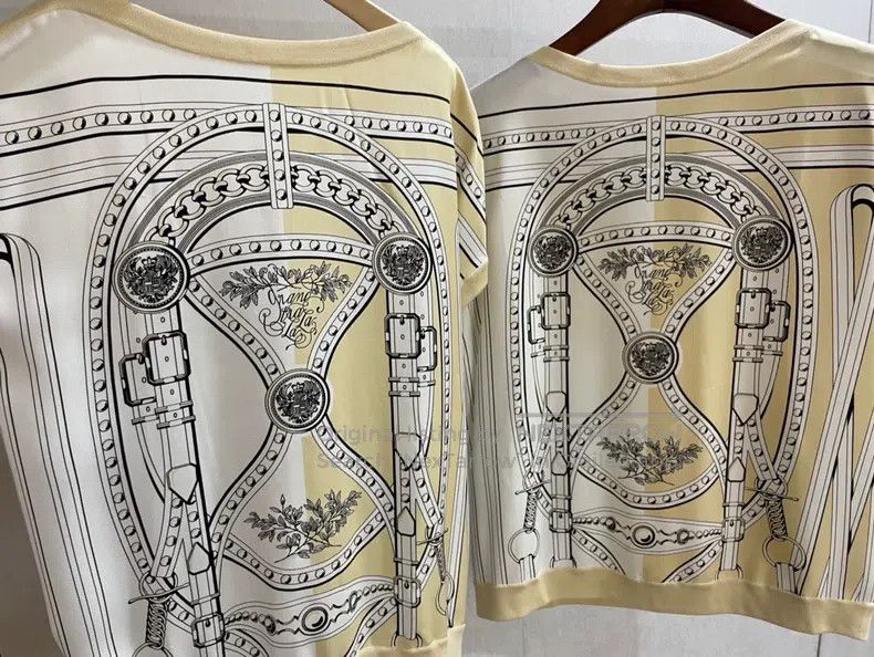 Hermes Hermes Classic Printed Top Size XS / US 0-2 / IT 36-38 - 9 Thumbnail
