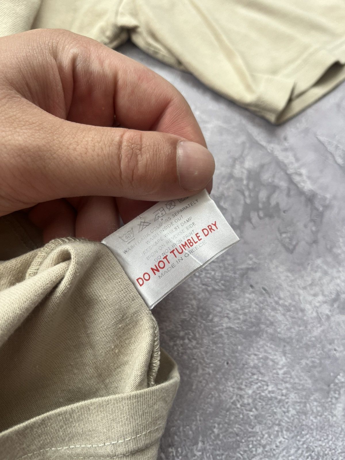 Playboy Playboy “ If You Don’t Swing Don’t Ring ” Beige T-Shirt Size US L / EU 52-54 / 3 - 7 Thumbnail