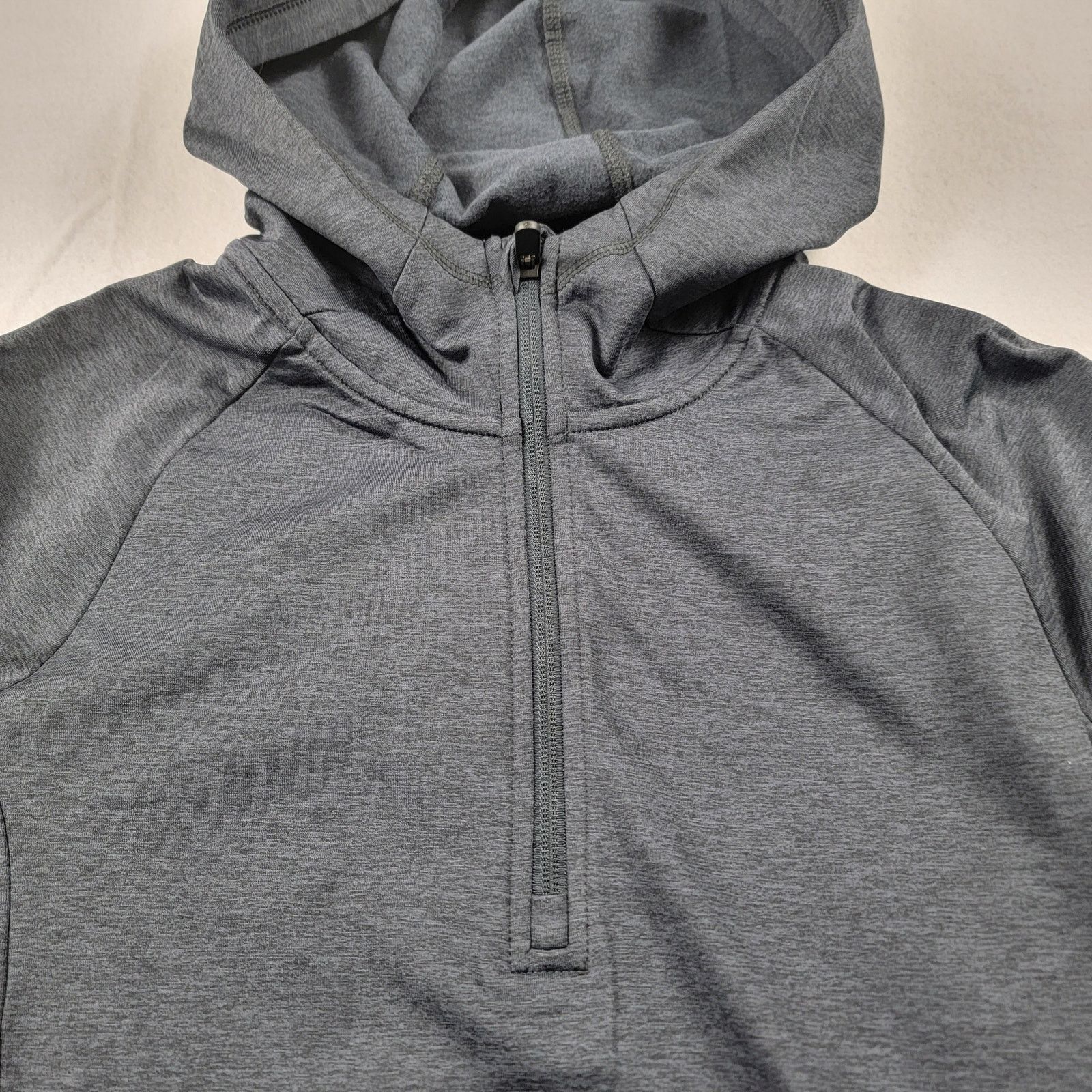 Cult Gaia Gaiam Mens 1/4 Zip Slim Fit Hoodie Heather Gray Sz S (580) Size US S / EU 44-46 / 1 - 3 Thumbnail