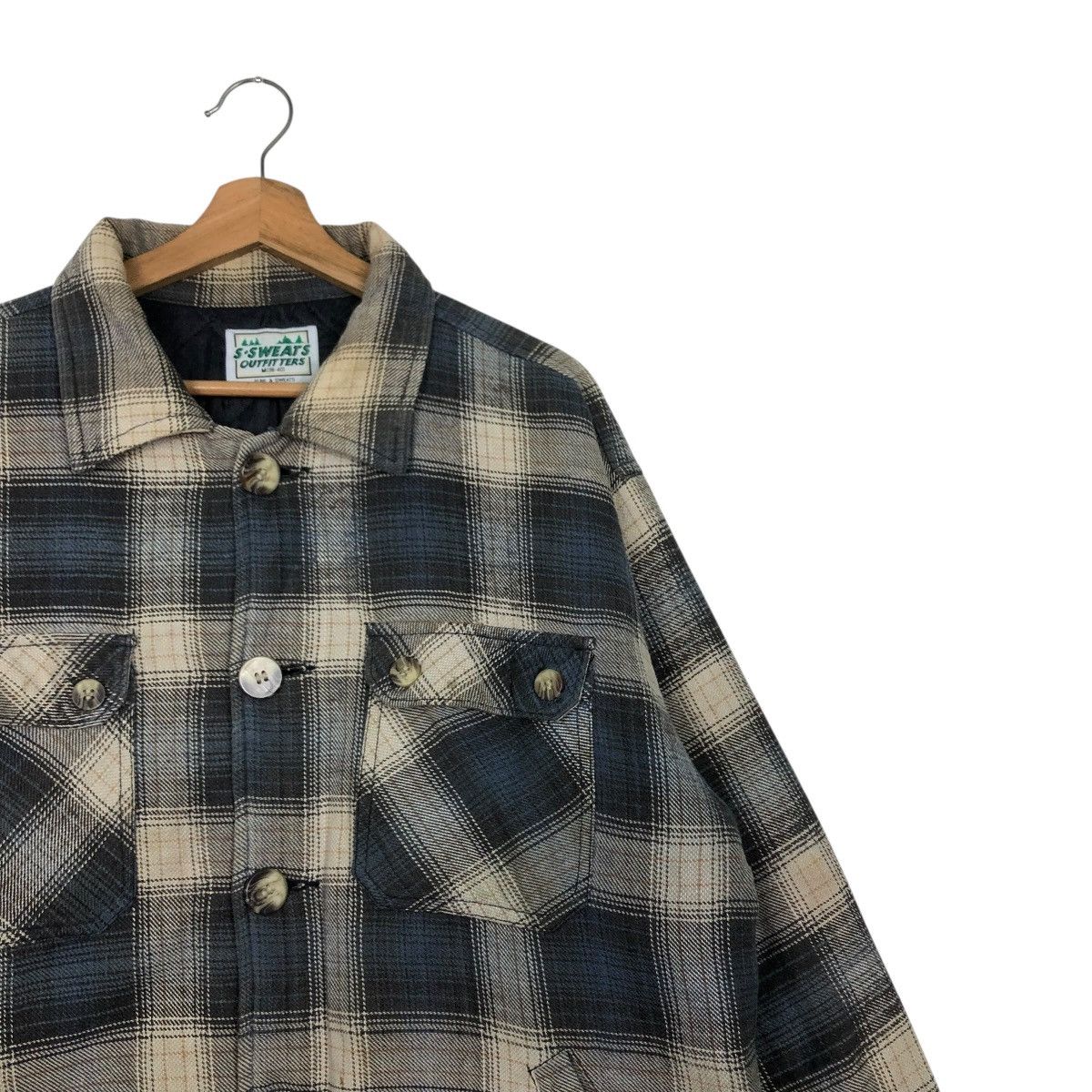 Japanese Brand 🔥VINTAGE FLANNEL JACKET TARTAN DESIGN SURF & SWEATS Size US M / EU 48-50 / 2 - 7 Thumbnail