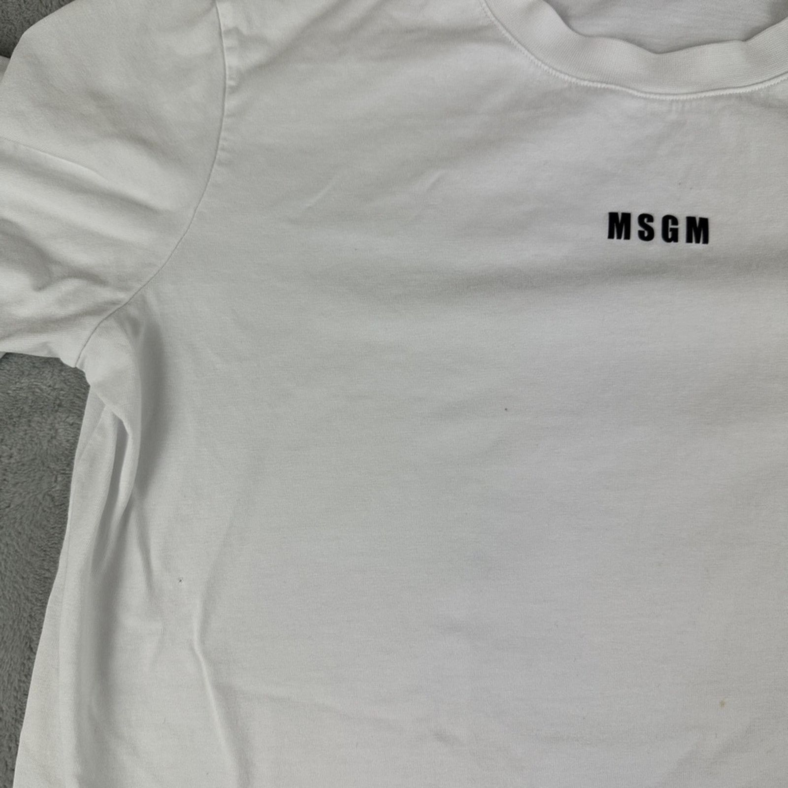 MSGM MSGM White T shirt Women’s Size M Size M / US 6-8 / IT 42-44 - 8 Thumbnail