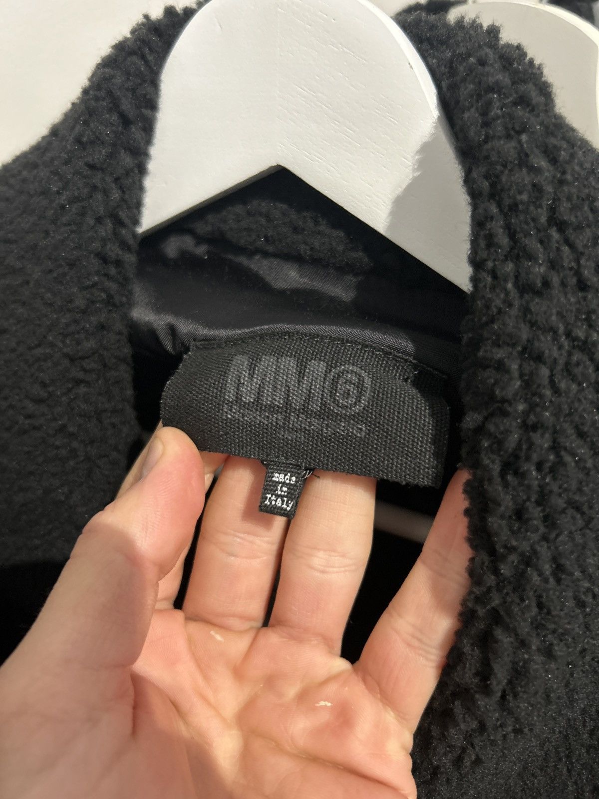 Maison Margiela MM6 Maison Margiela Reversed Sherpa Jacket - AW18 Size US M / EU 48-50 / 2 - 7 Thumbnail