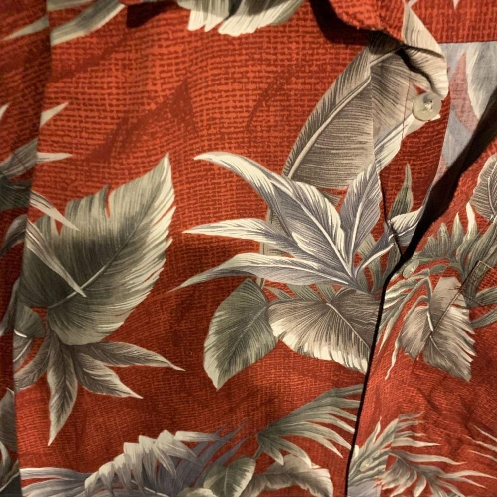 Pierre Cardin Men’s Pierre Cardin Hawaiian Button Down Shirt Size US M / EU 48-50 / 2 - 4 Thumbnail