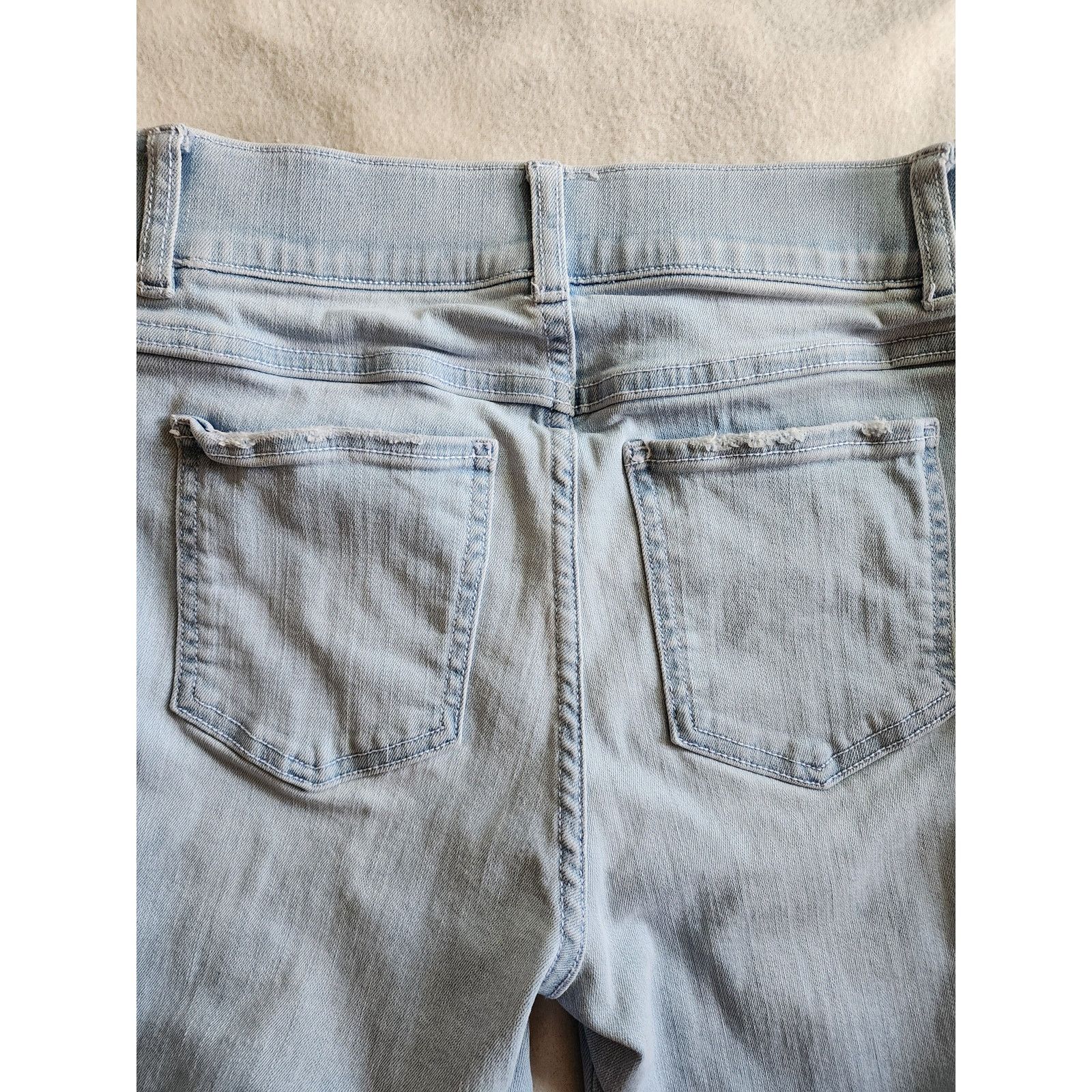 Spanx Spanx Pull-On HR Flare Jeans Small Retro Light Wash Shaping Size 27" / US 4 / IT 40 - 7 Thumbnail