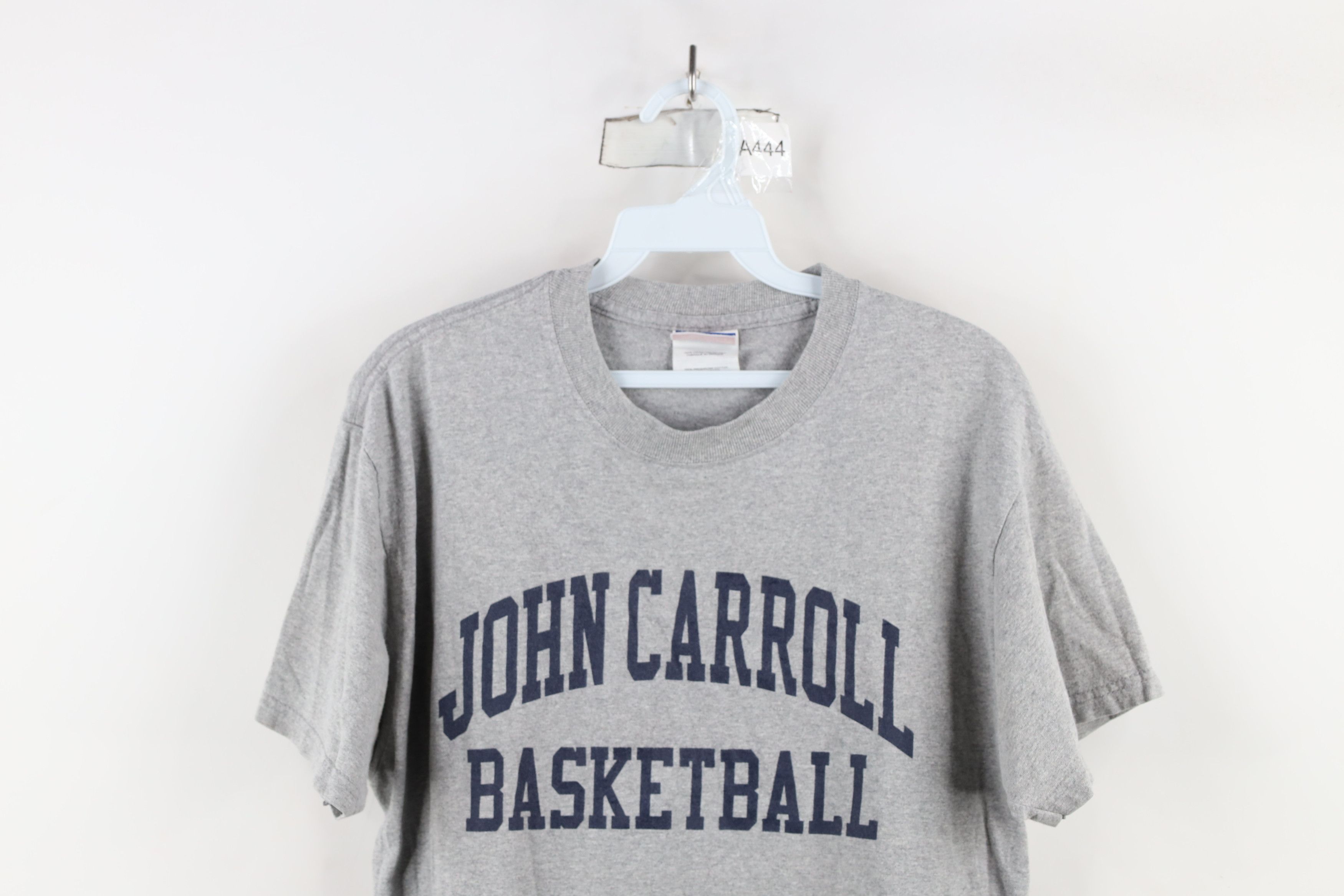 Champion × Vintage Vintage 90s Champion University Basketball T-Shirt Gray Size US M / EU 48-50 / 2 - 2 Thumbnail