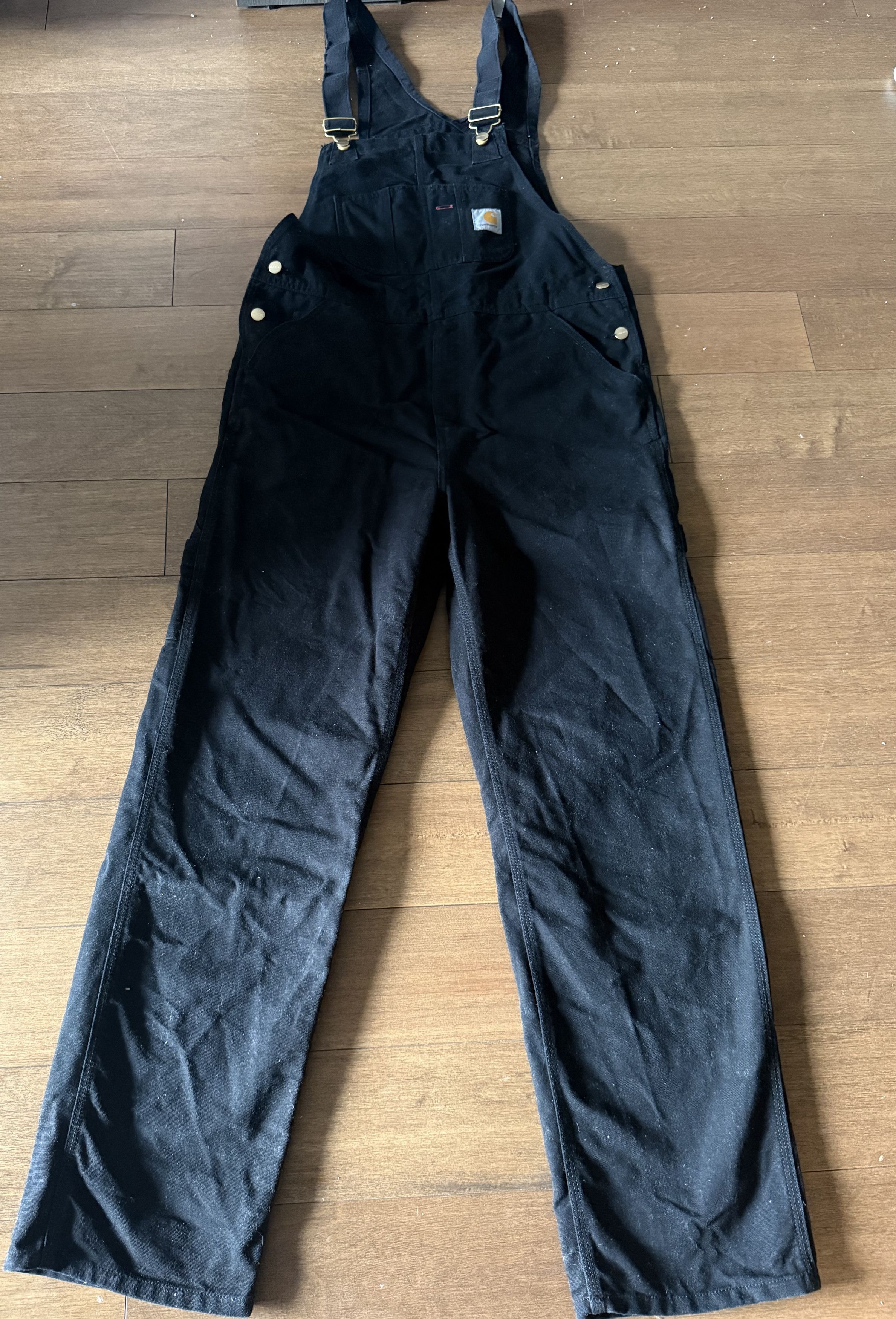 Carhartt WIP - Black Overalls