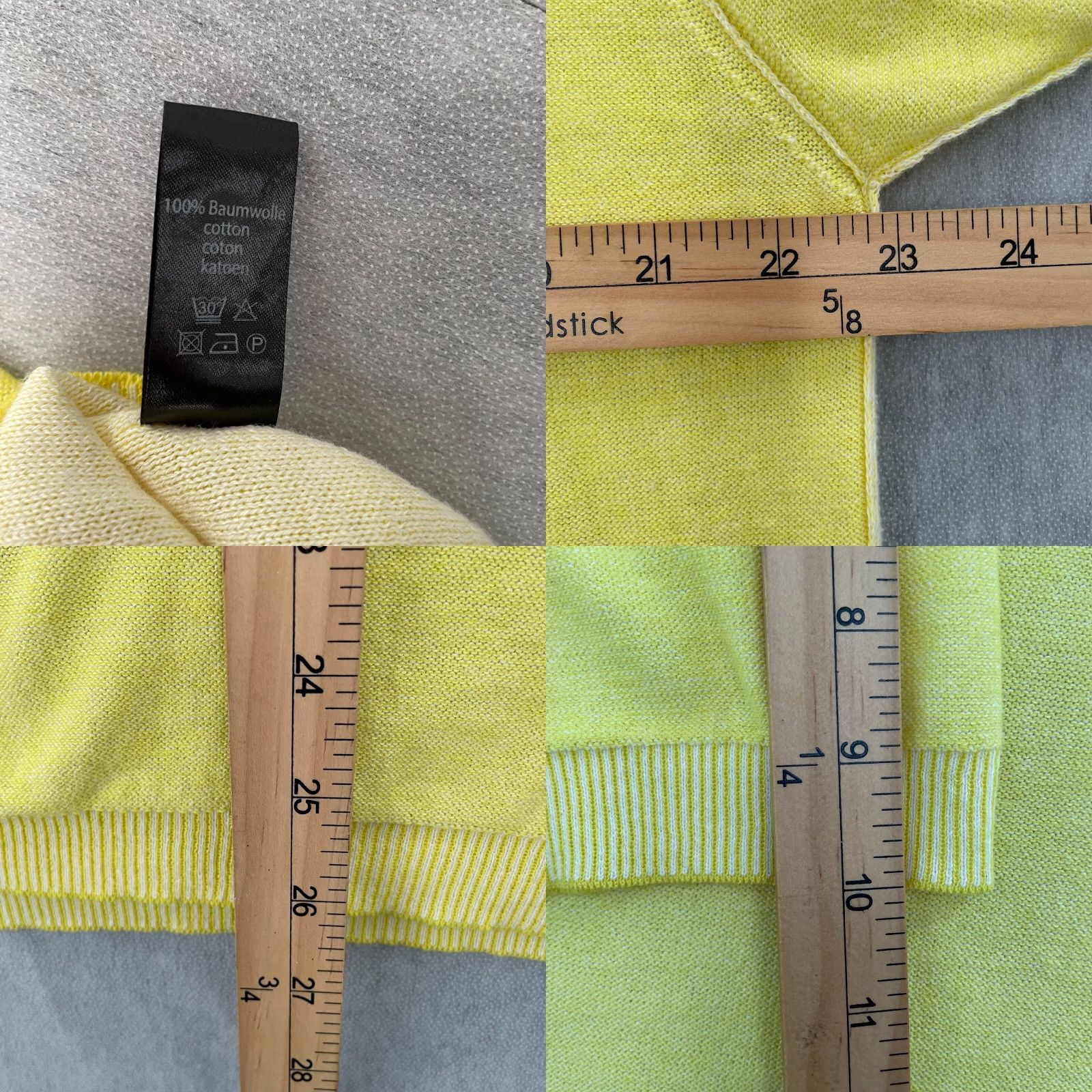 Vintage Vintage Phil Petter Polo Shirt Adult XL Cotton Knit Yellow Men’s Short Sleeve Casual Mens XL Size US XL / EU 56 / 4 - 8 Thumbnail
