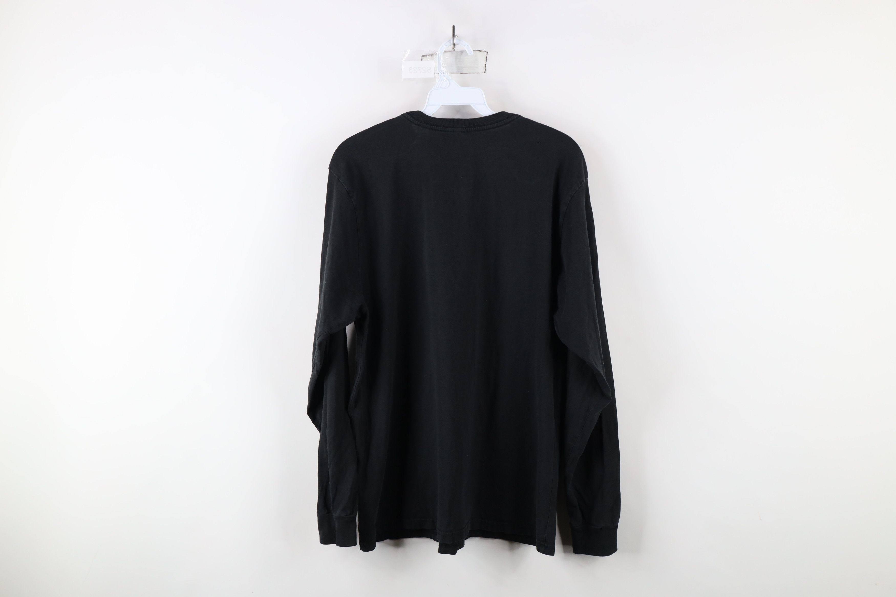 Vintage Vintage 90s Streetwear Long Sleeve T-Shirt Black Cotton Size US L / EU 52-54 / 3 - 7 Thumbnail