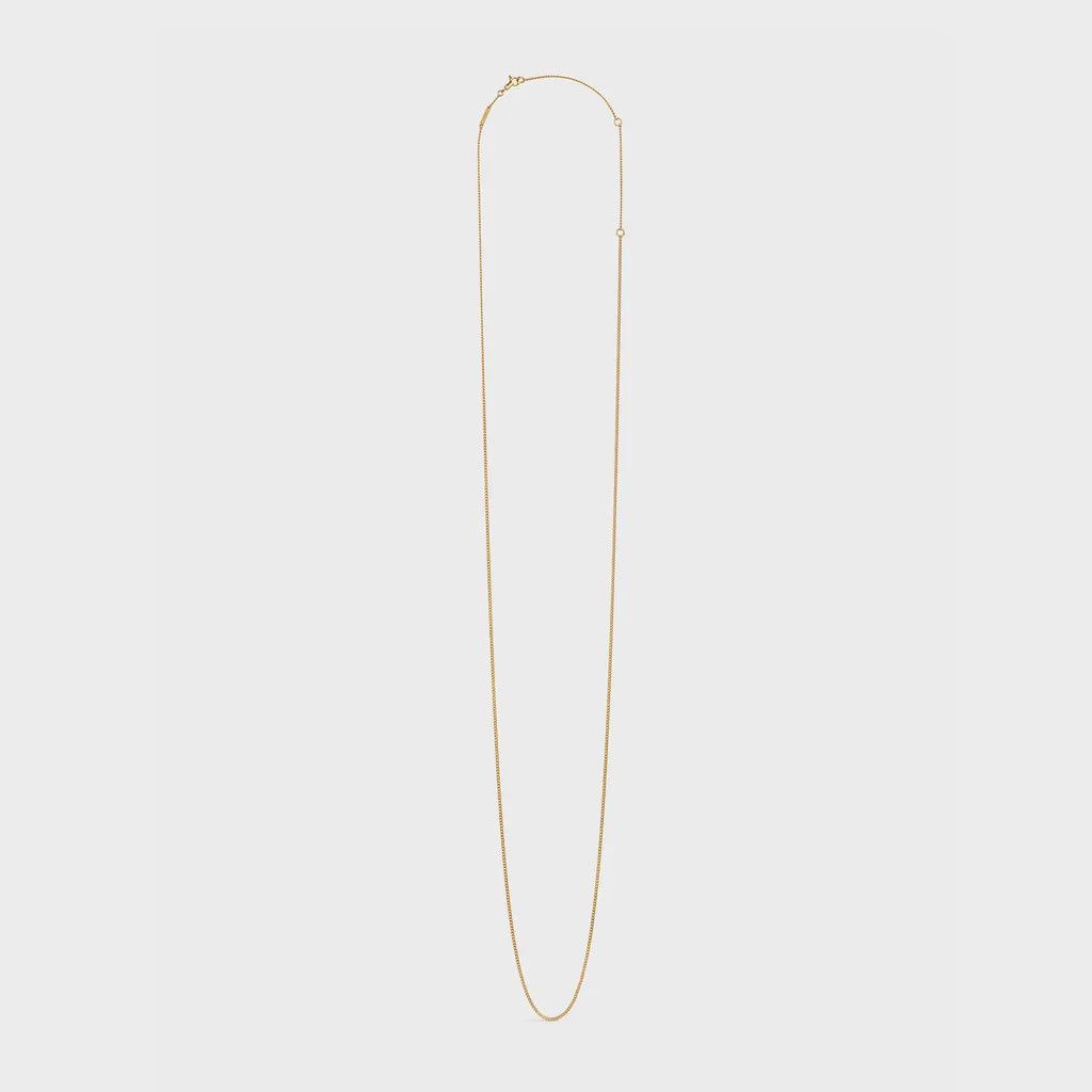 Celine o1w1db10125 46S366BRA Size: OS / Separables Chain in Gold Size ONE SIZE - 1 Thumbnail