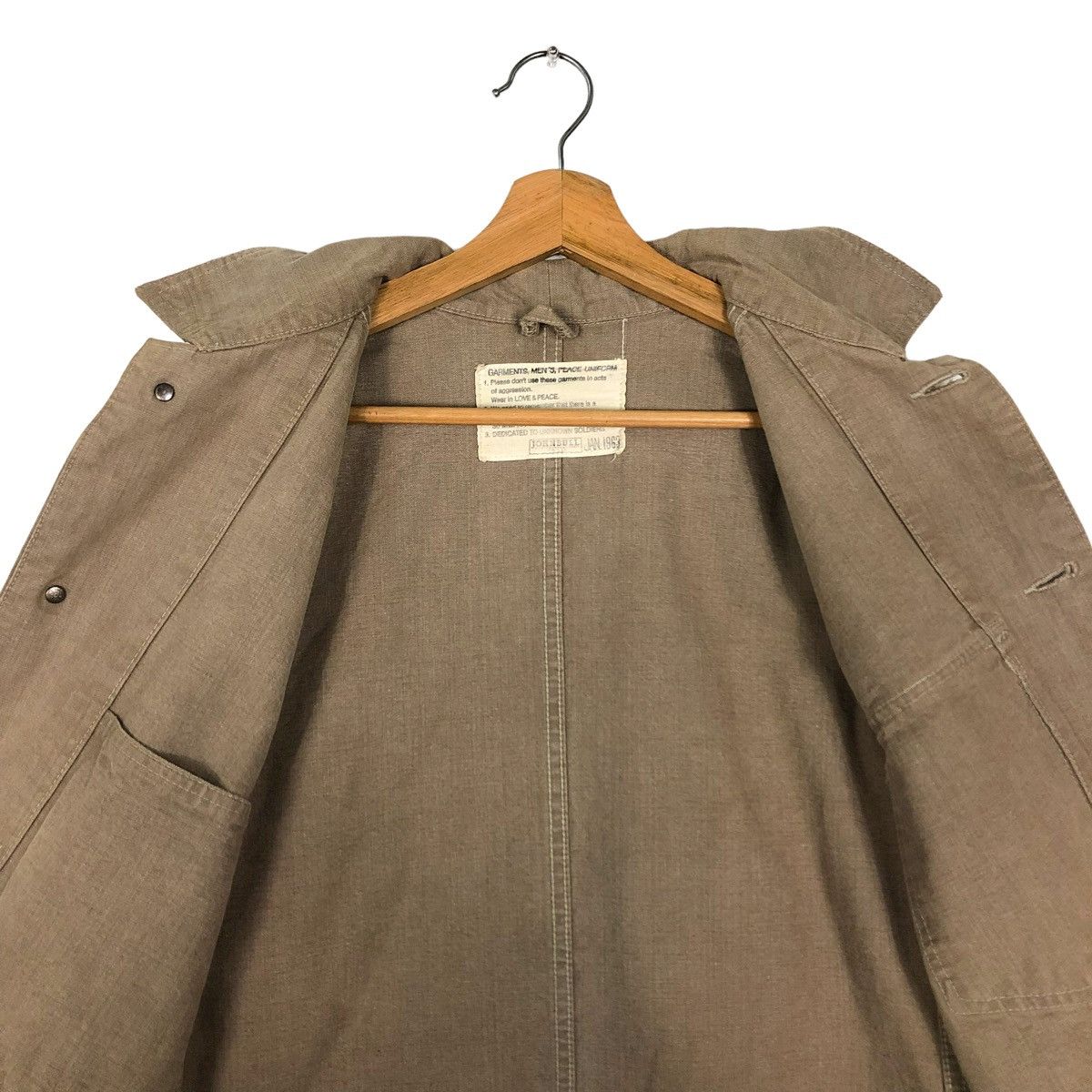 Japanese Brand 🔥TRUE VINTAGE JAN 1963 CHORE WORK JACKET JOHNBULL Size US L / EU 52-54 / 3 - 11 Thumbnail