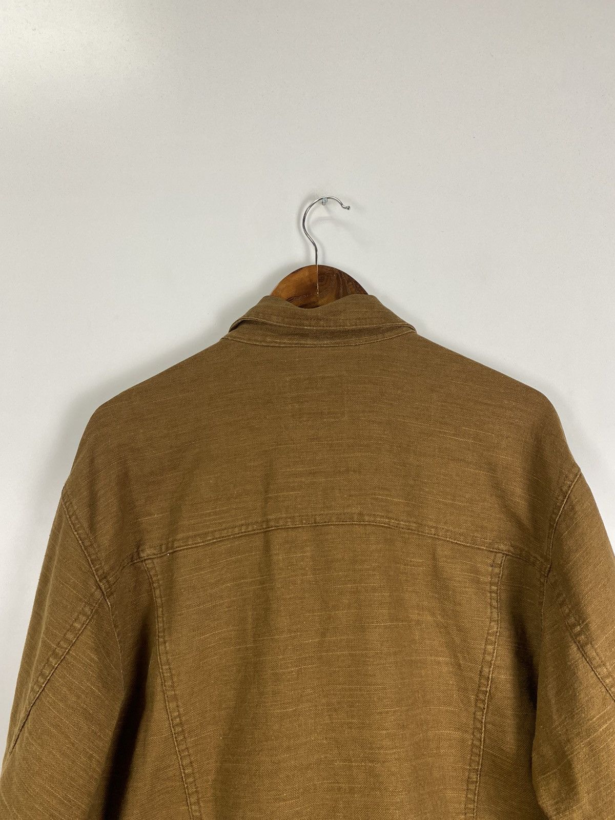 Japanese Brand × Vintage Vintage Linen Jacket Size US XL / EU 56 / 4 - 12 Thumbnail