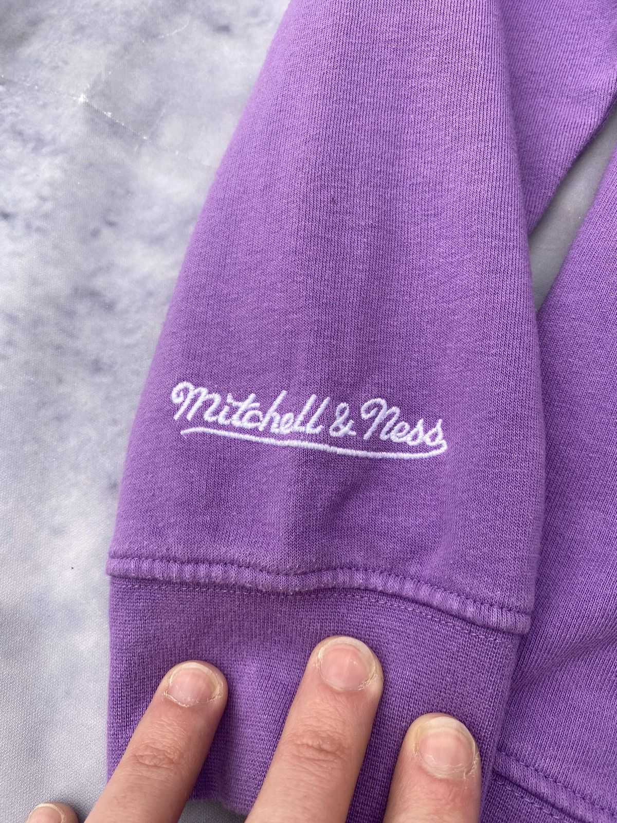 NBA MITCHELL & NESS NBA WARM UP PASTEL LA LAKERS SWEATSHIRT Size US S / EU 44-46 / 1 - 5 Thumbnail