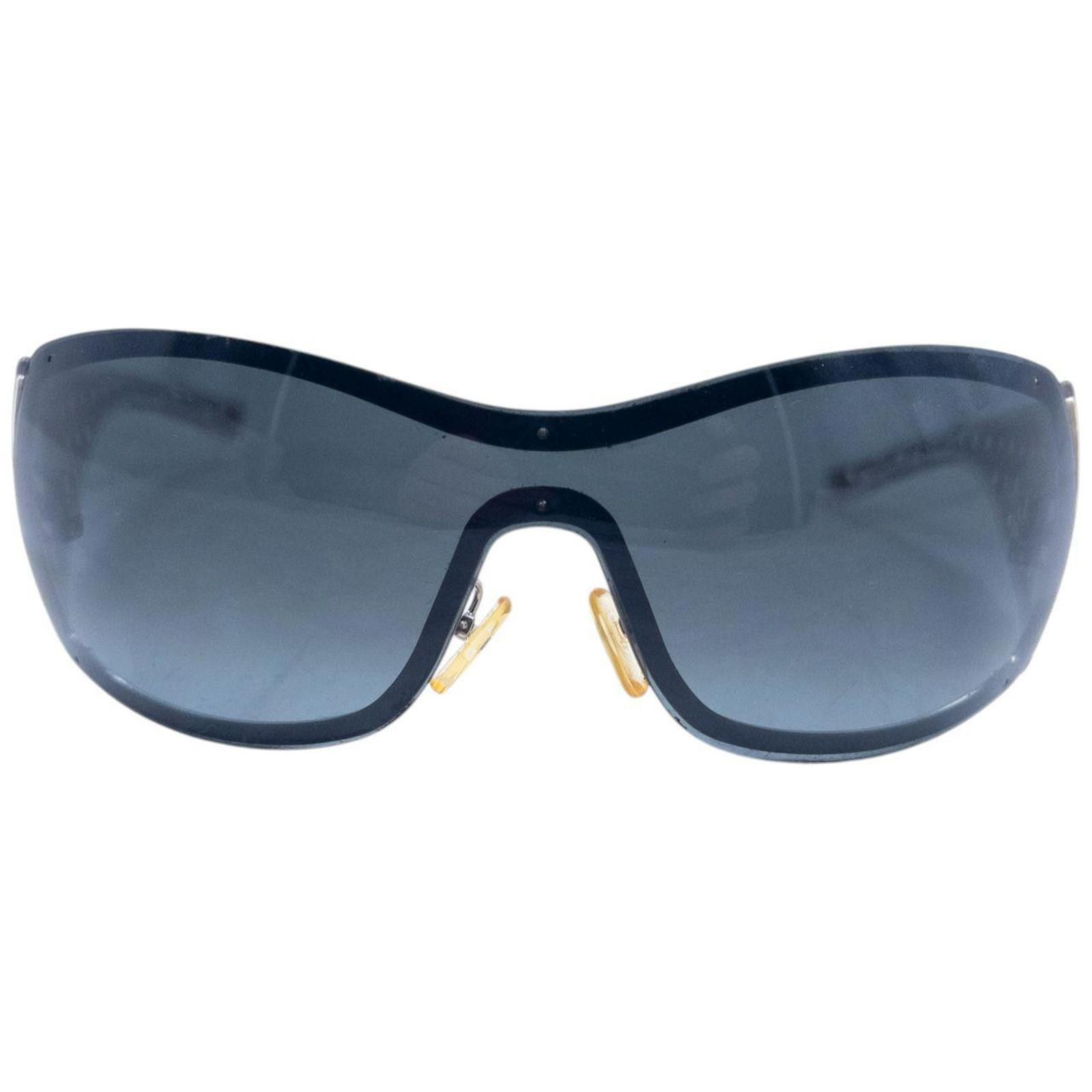 Dior Vintage 2000s Dior Quadrille Shield Sunglasses Size ONE SIZE - 2 Thumbnail